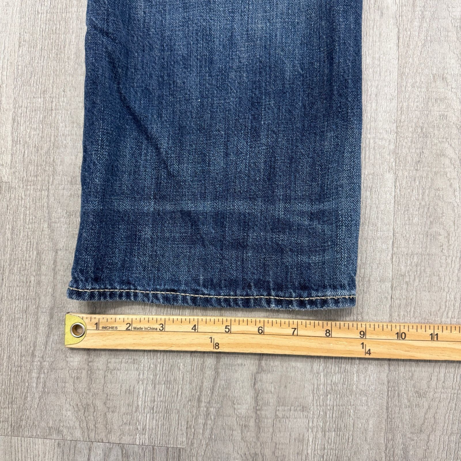 BKE BKE Welder Jeans Men's 34S (Fits 34x29) Blue Denim Cotton Size US 34 / EU 50 - 13 Thumbnail