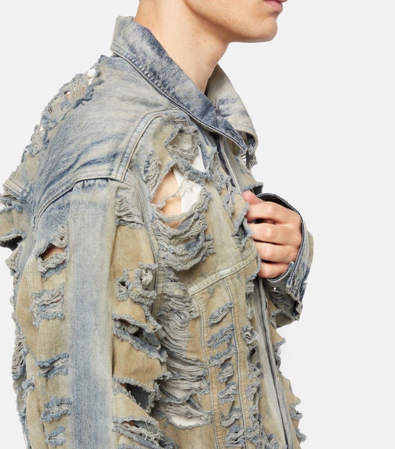 Rick Owens × Rick Owens Drkshdw Rick owen’s jumbo worker denim jacket Size US M / EU 48-50 / 2 - 3 Thumbnail