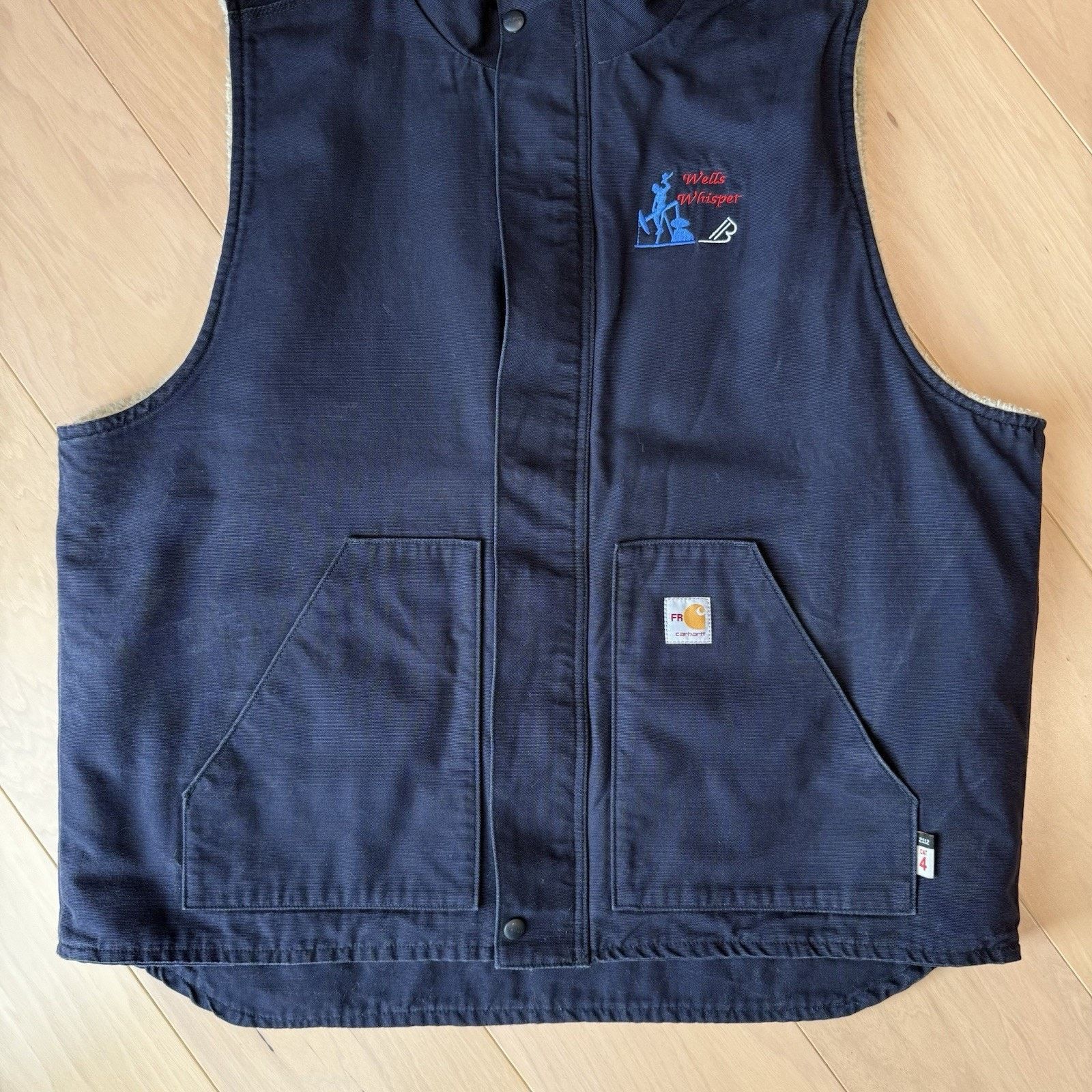 Carhartt Carhartt Flame Resistant Mock Neck Sherpa Lined Vest 2XL Size US XXL / EU 58 / 5 - 4 Thumbnail