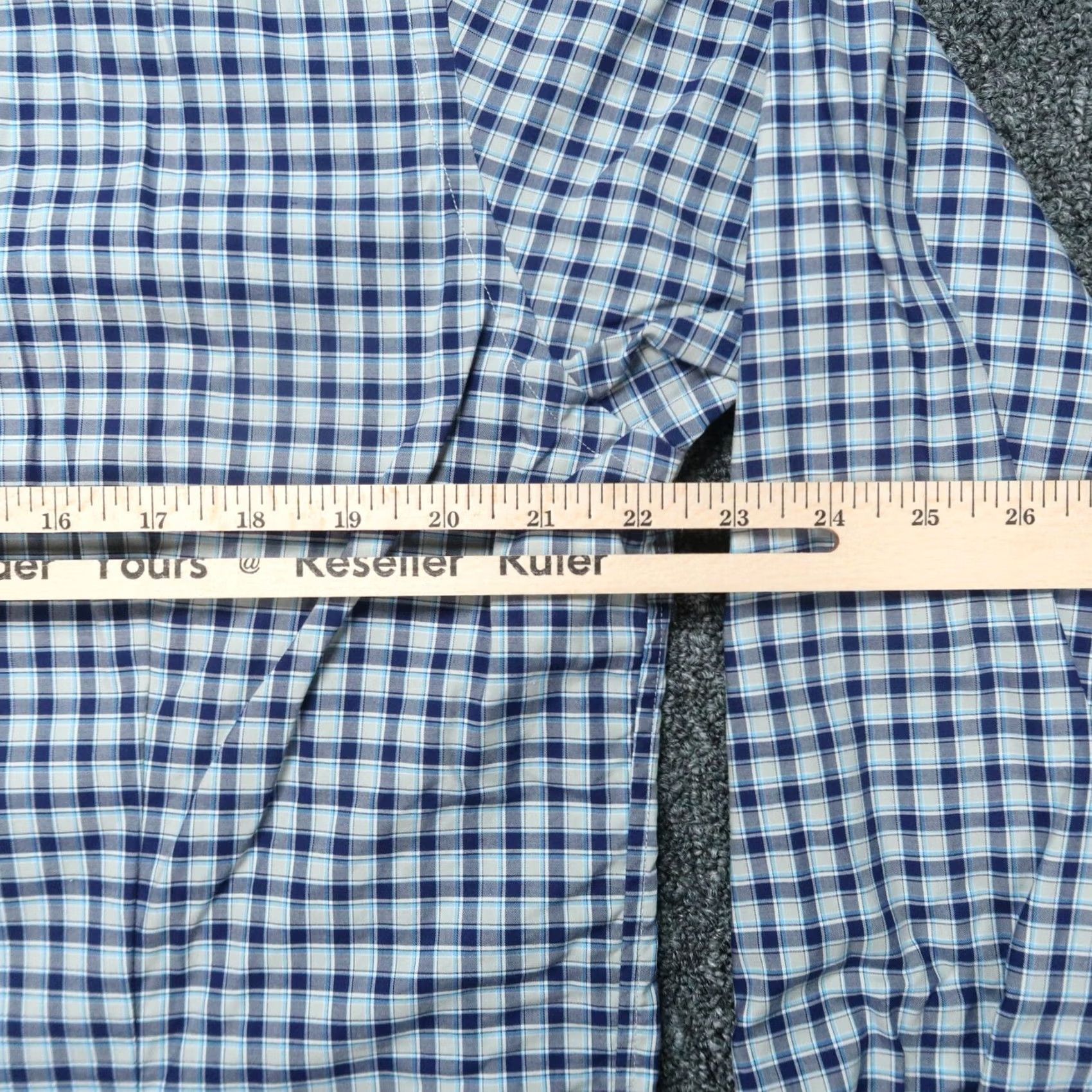 Eton Eton Shirt Men Large 16 Blue Check Long Sleeve Button Up Shirt Size US L / EU 52-54 / 3 - 5 Thumbnail