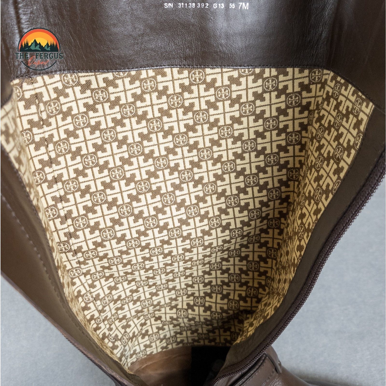 Tory Burch Tory Burch Bristol Brown Leather Knee High Riding Boot Sz 7 Size US 7 / IT 37 - 7 Thumbnail