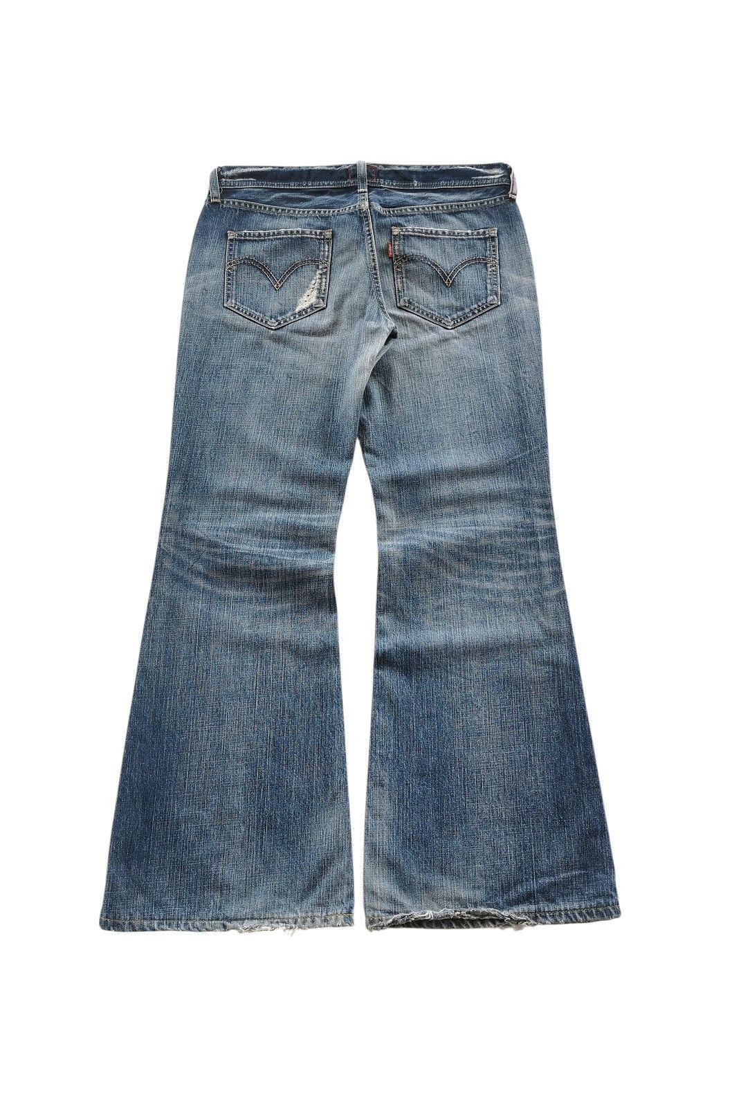 Levi's Womens Vintage Levis Redloop Flare Jeans Style Vibes LGB Size 32" / US 10 / IT 46 - 2 Thumbnail
