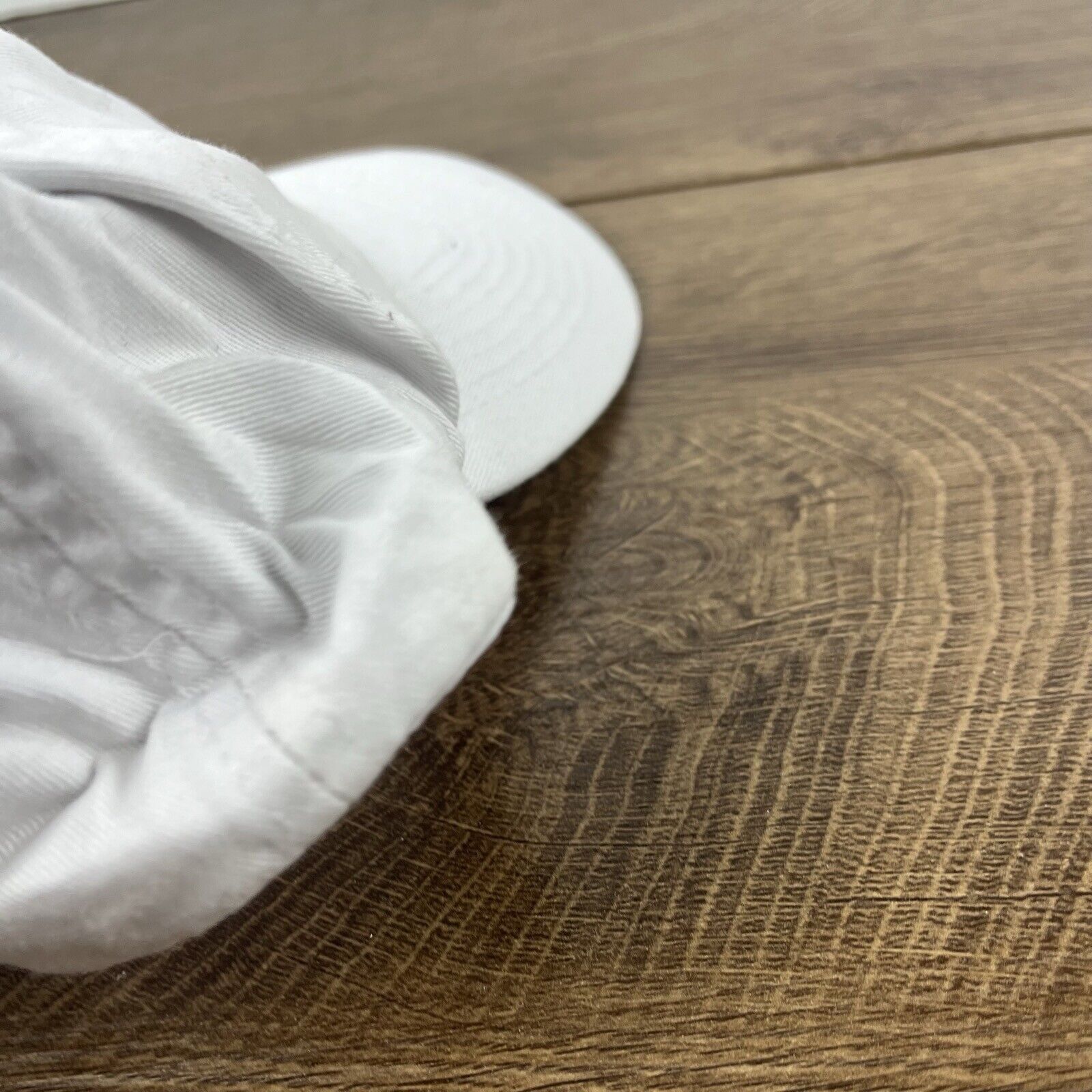 Other Plain White Baseball Hat Cap Adjustable Hat White Hat Adjust Size ONE SIZE - 12 Thumbnail