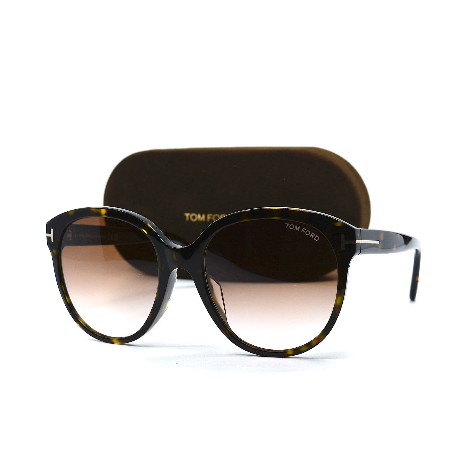 Tom Ford TOM FORD TF957-D 52F HAVANA BROWN GRADIENT SUNGLASSES Size ONE SIZE - 14 Thumbnail