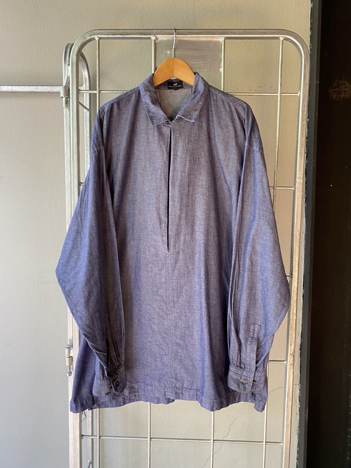 Issey Miyake IM issey miyake denim polo shirt Size US M / EU 48-50 / 2 - 8 Thumbnail