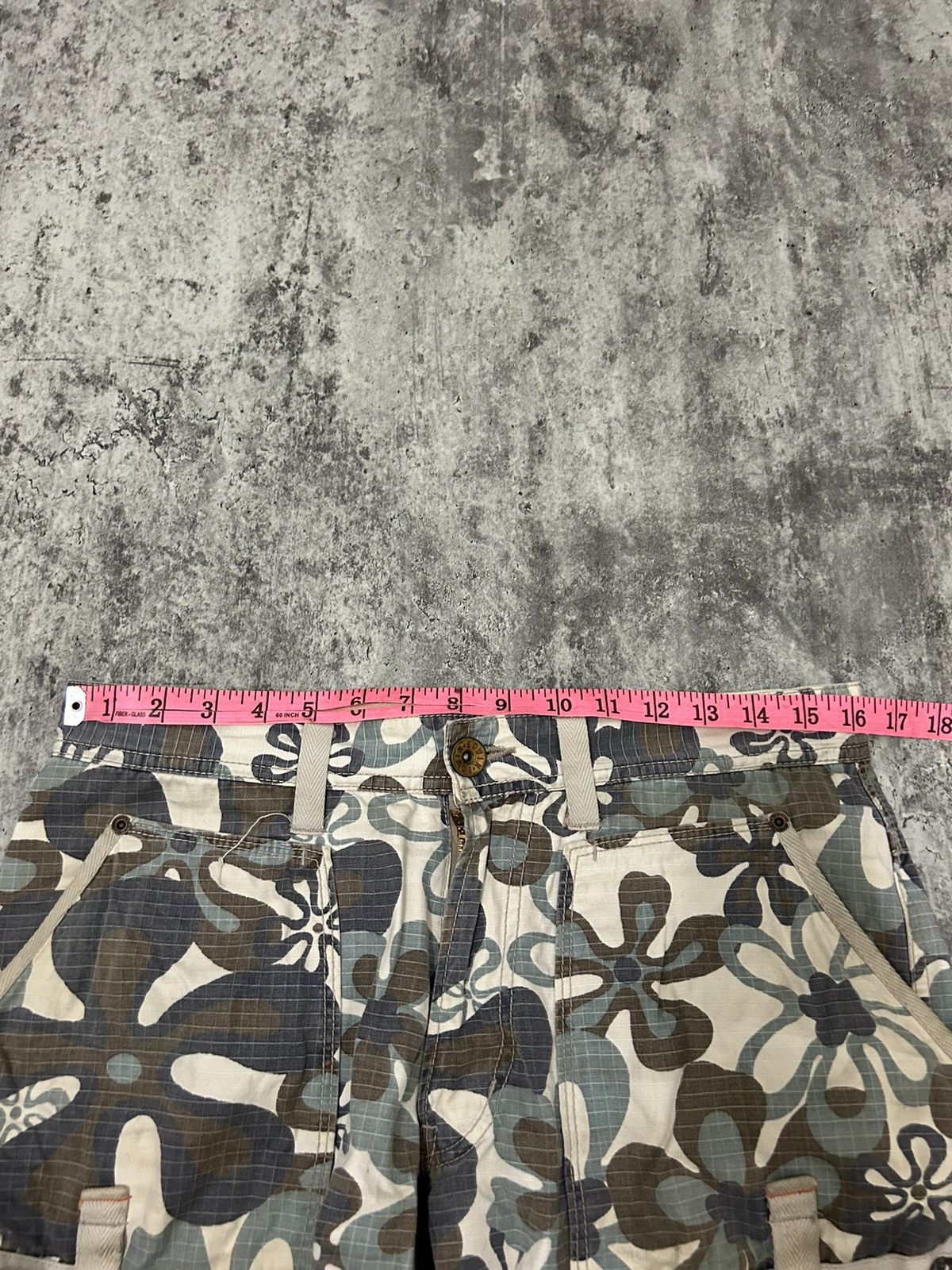 Edwin × Hysteric Glamour × Japanese Brand Edwin 505 Flower Multipocket Cargo Pants Size US 32 / EU 48 - 14 Thumbnail