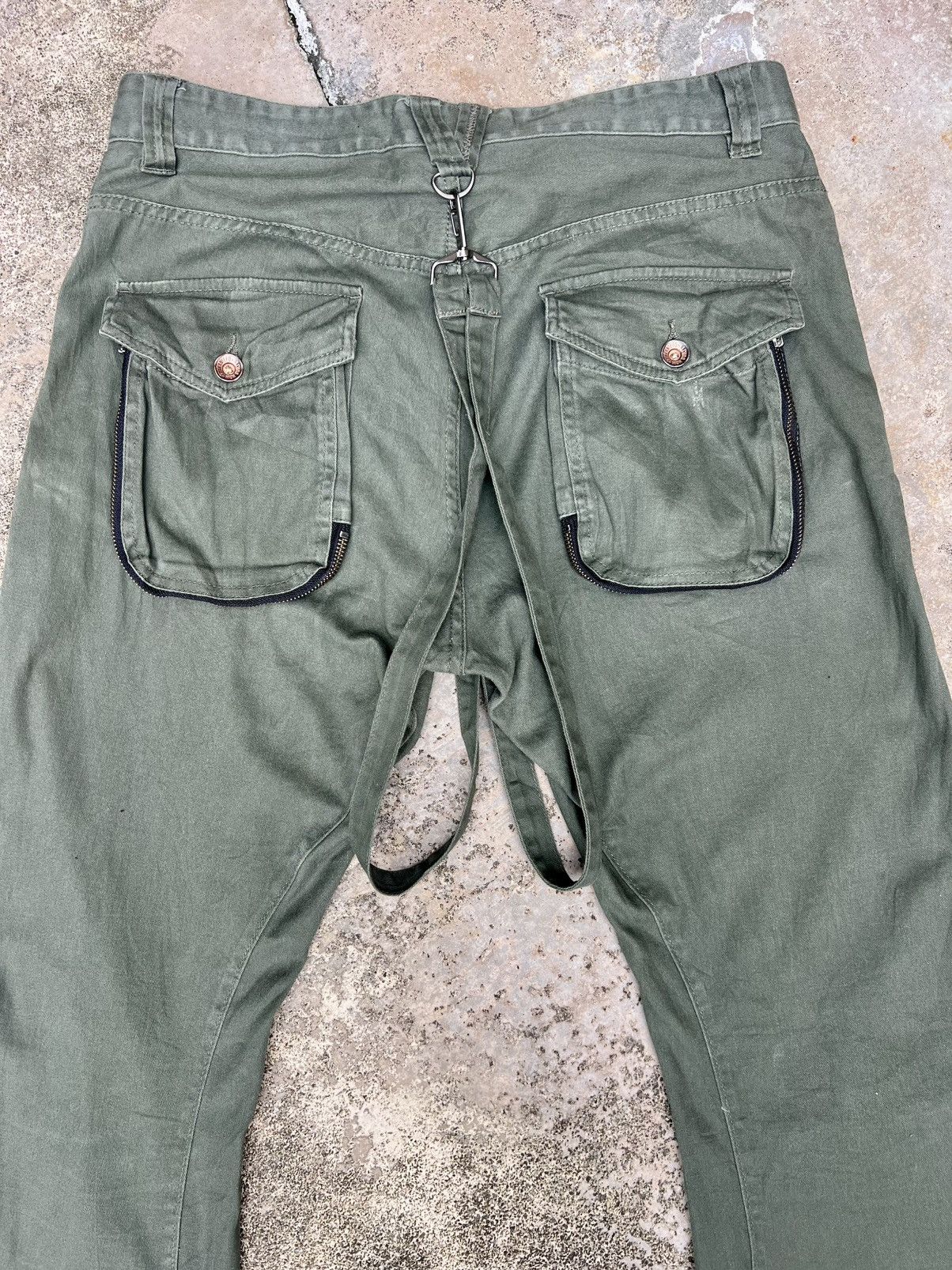 If Six Was Nine × Japanese Brand × PPFM VINTAGE PPFM BONDAGE CARGO PANTS Size US 33 - 12 Thumbnail