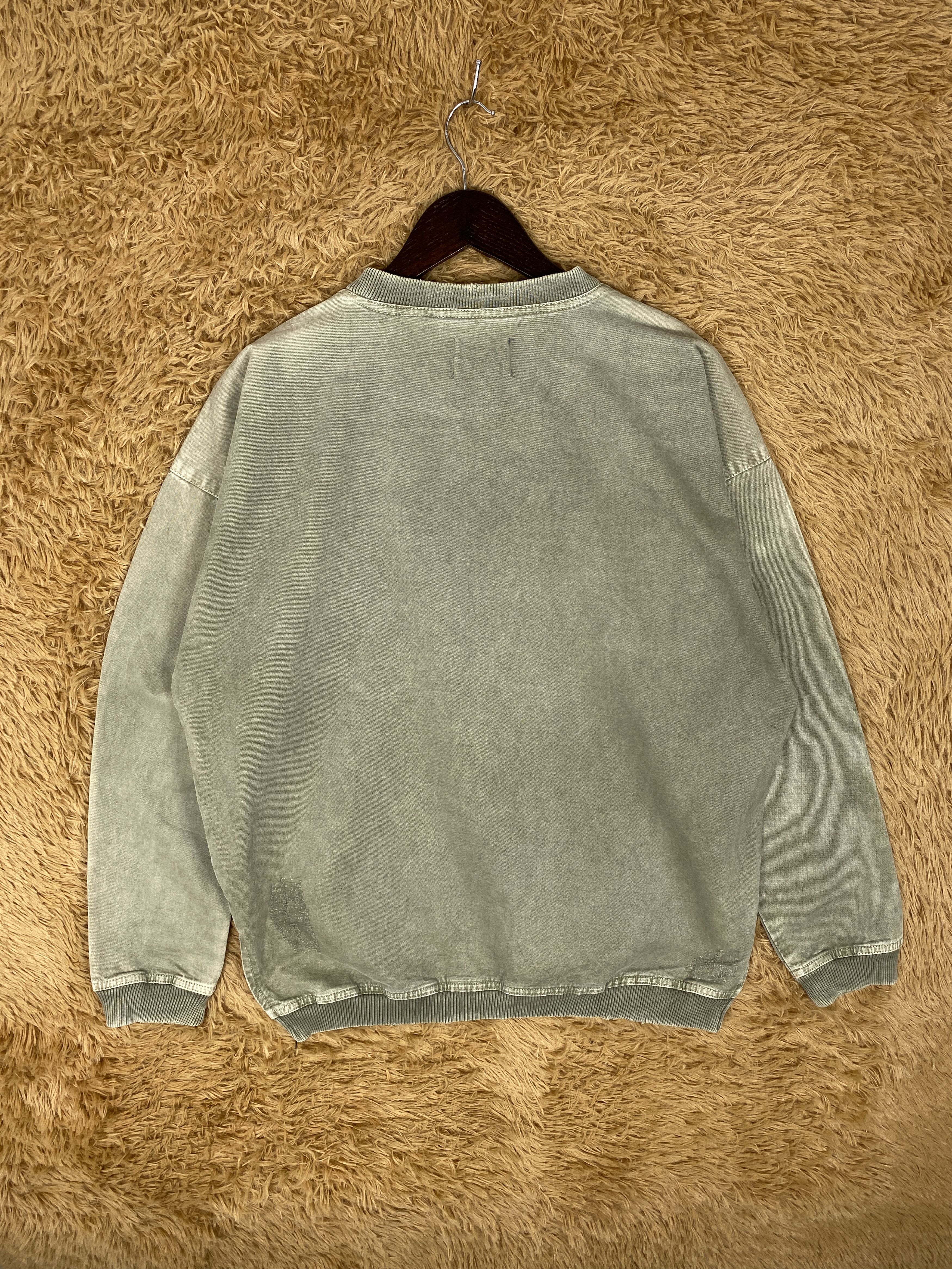 Vintage × Zara Vintage Zara Man Faded Sweatshirts J2325 Size US M / EU 48-50 / 2 - 4 Thumbnail