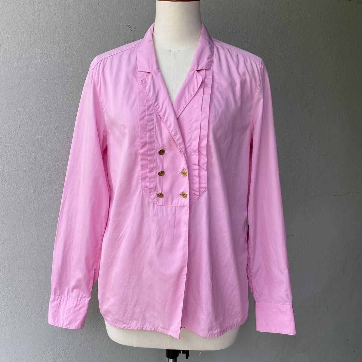 Chanel CHANEL Sweet Blossom Pink Chanel Blouse Size L / US 10 / IT 46 - 2 Thumbnail