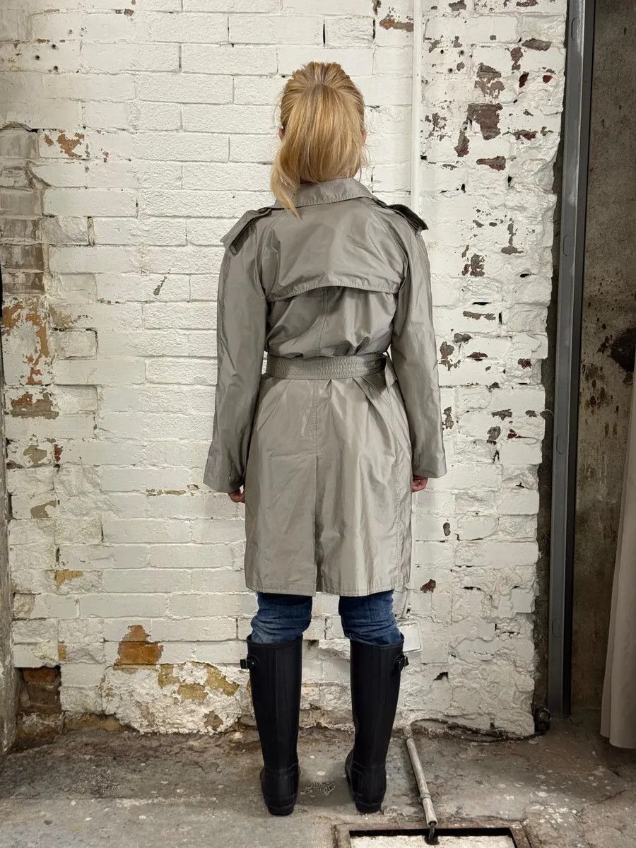 Prada AW2009 Prada Grey Buttoned Classy Trench Coat Size US XS / EU 42 / 0 - 2 Thumbnail