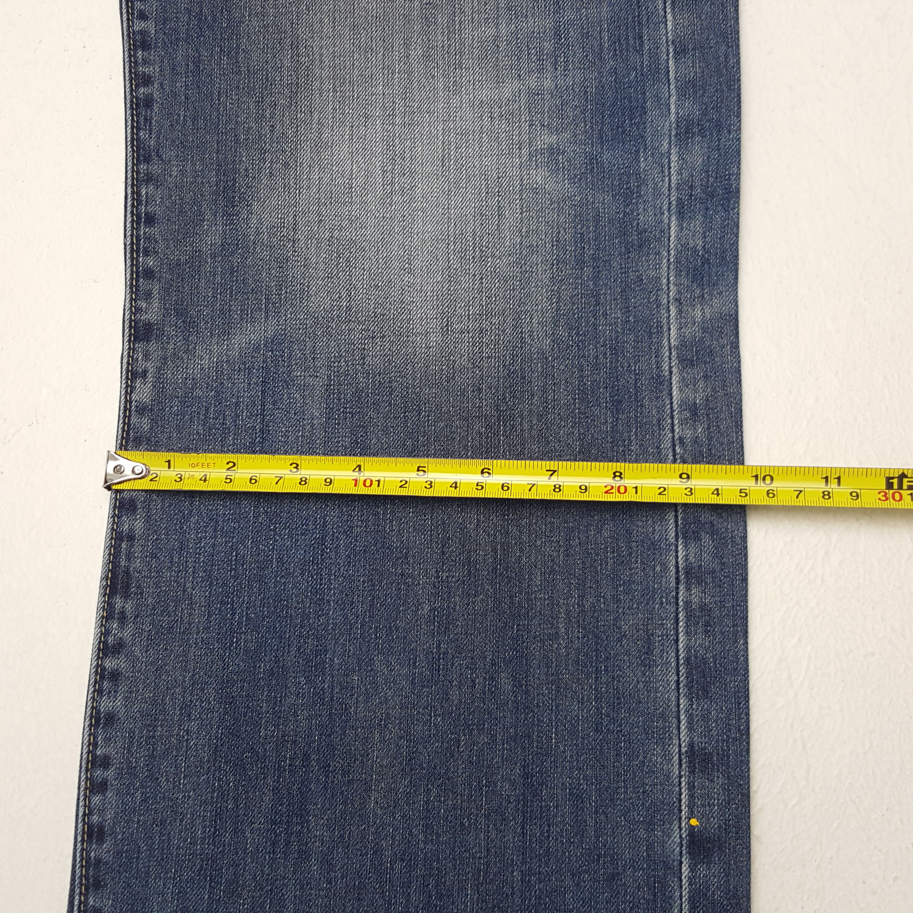 Ed Hardy × Vintage Vintage Ed Hardy Art Custom Rare Logo Denim Jeans Size US 33 - 10 Thumbnail