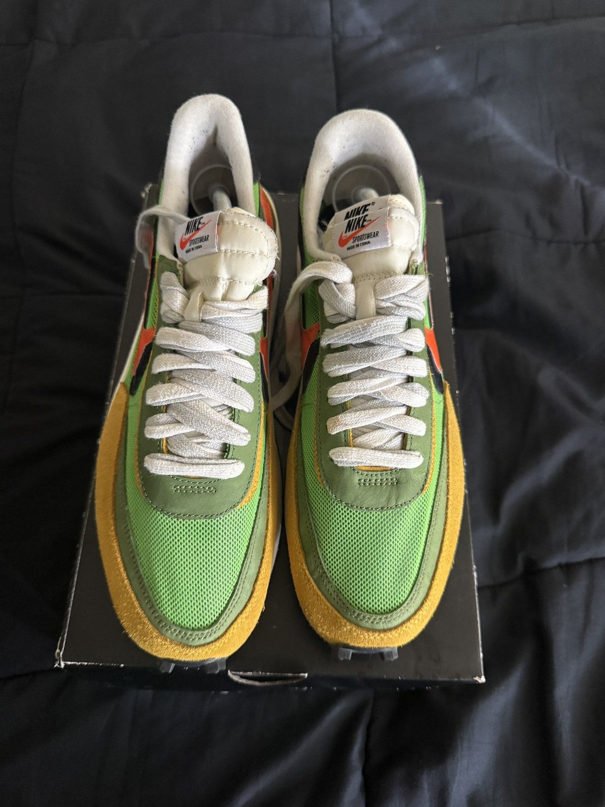 Nike × Sacai Nike X Sacai LD Waffle “Green Gusto” size 10 USED Size US 10 / EU 43 - 1 Thumbnail