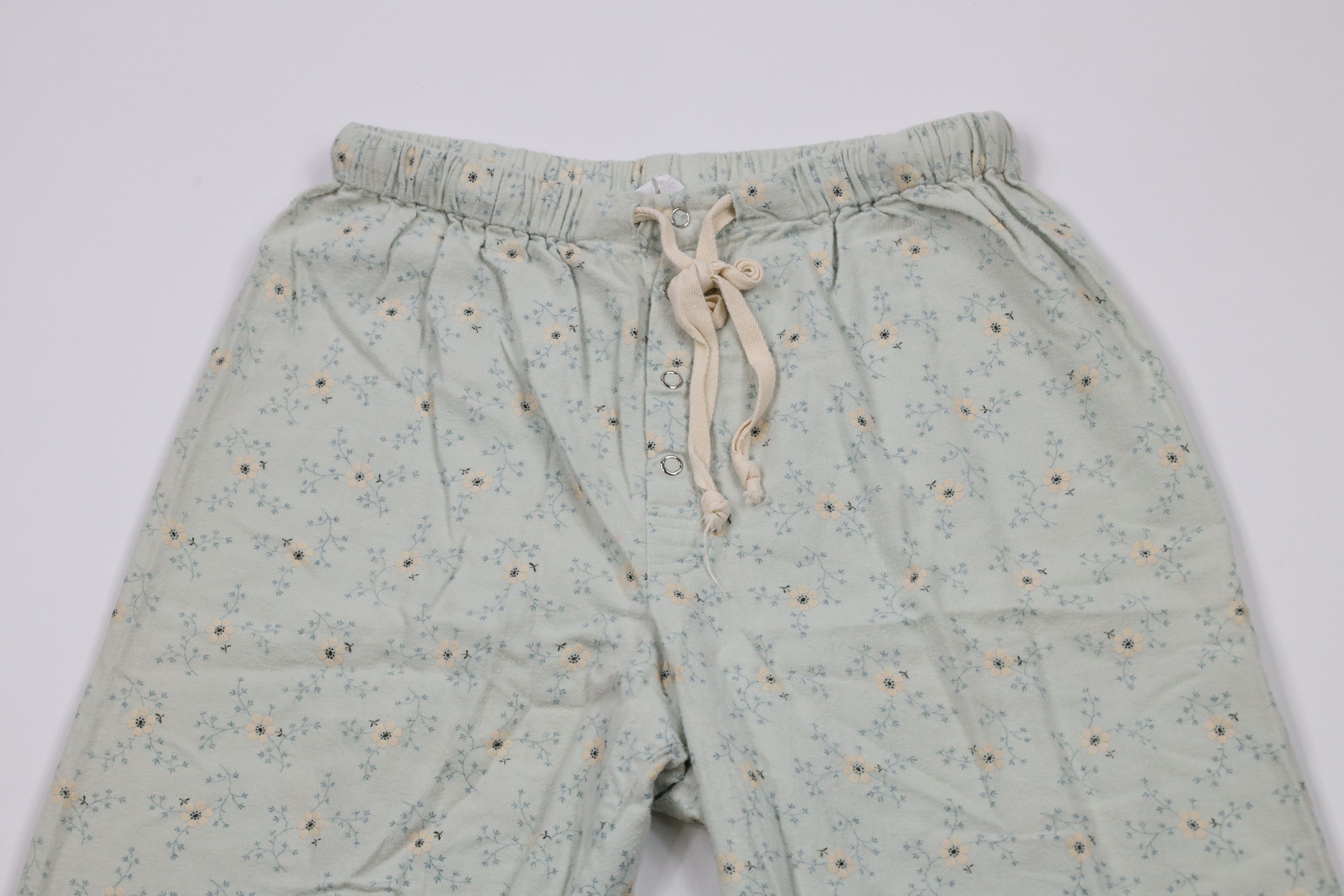 J.Crew × Vintage Vintage J Crew All Over Print Wide Leg Flannel Pajama Pants Size 36" / US 14 / IT 50 - 2 Thumbnail