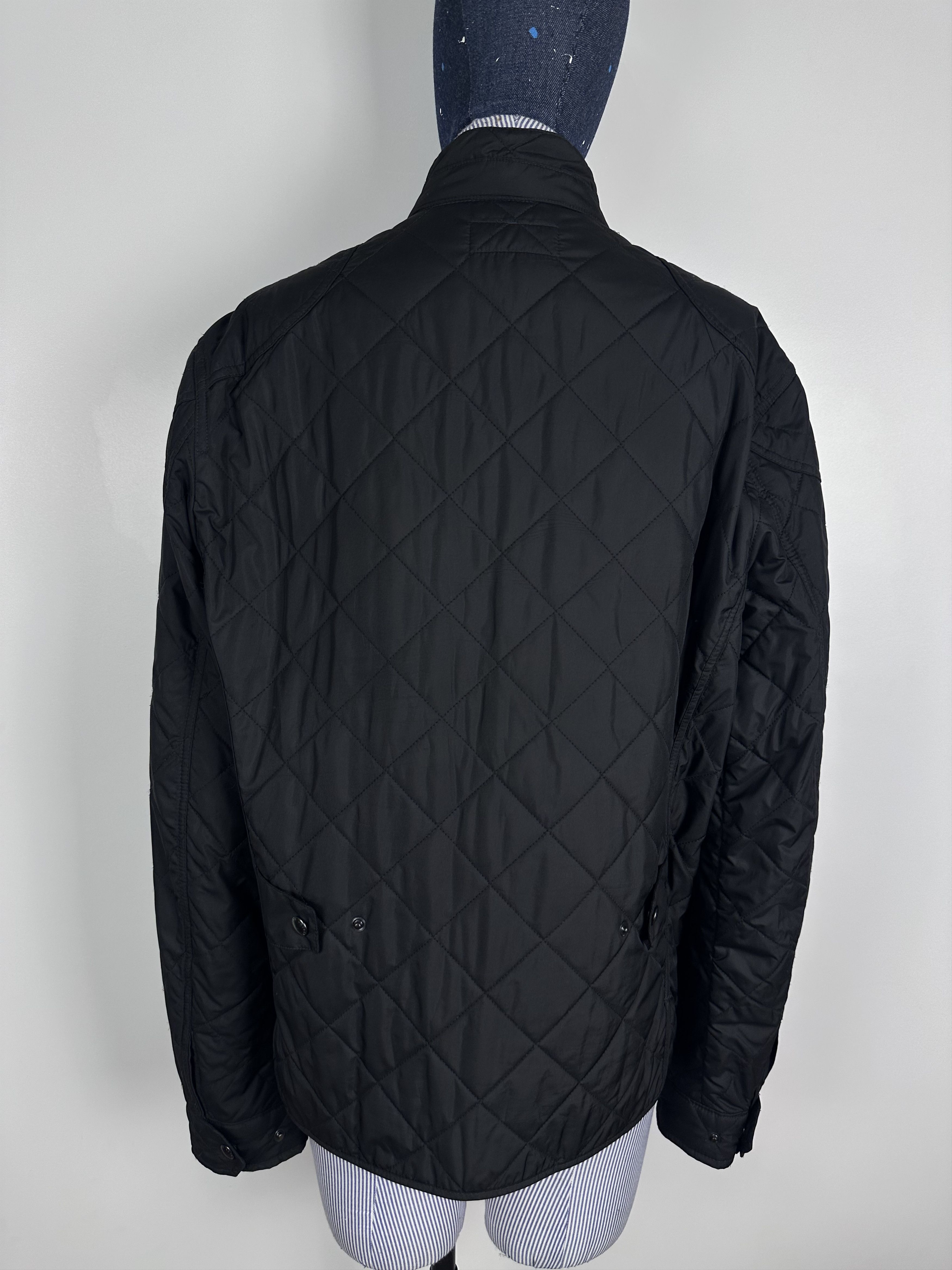 Polo Ralph Lauren Polo Ralph Lauren Womens Quilted Jacket Snap Button Black Size M / US 6-8 / IT 42-44 - 6 Thumbnail
