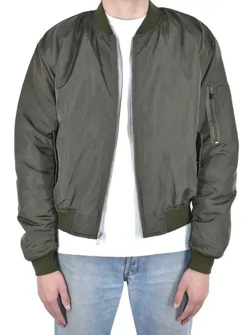 Other Nylon Bomber Jacket Olive Green Size US M / EU 48-50 / 2 - 4 Thumbnail