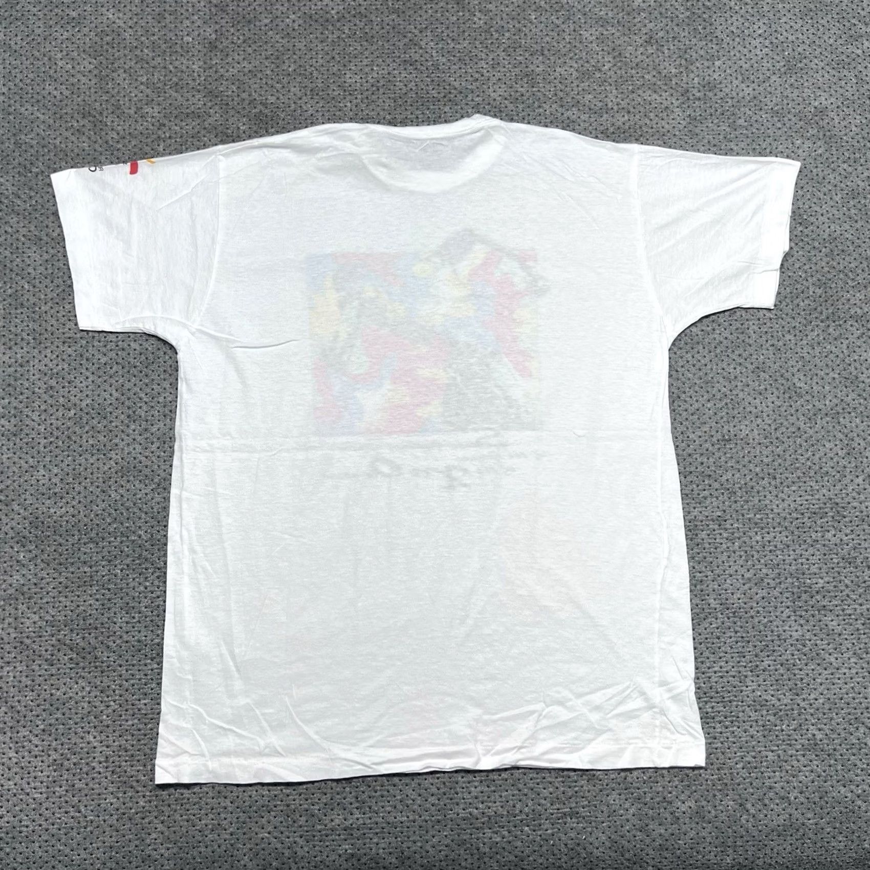 Vintage VINTAGE Barcelona Olympics Games Running T-Shirt Mens Medium WHITE RARE 1988 Size US M / EU 48-50 / 2 - 7 Thumbnail