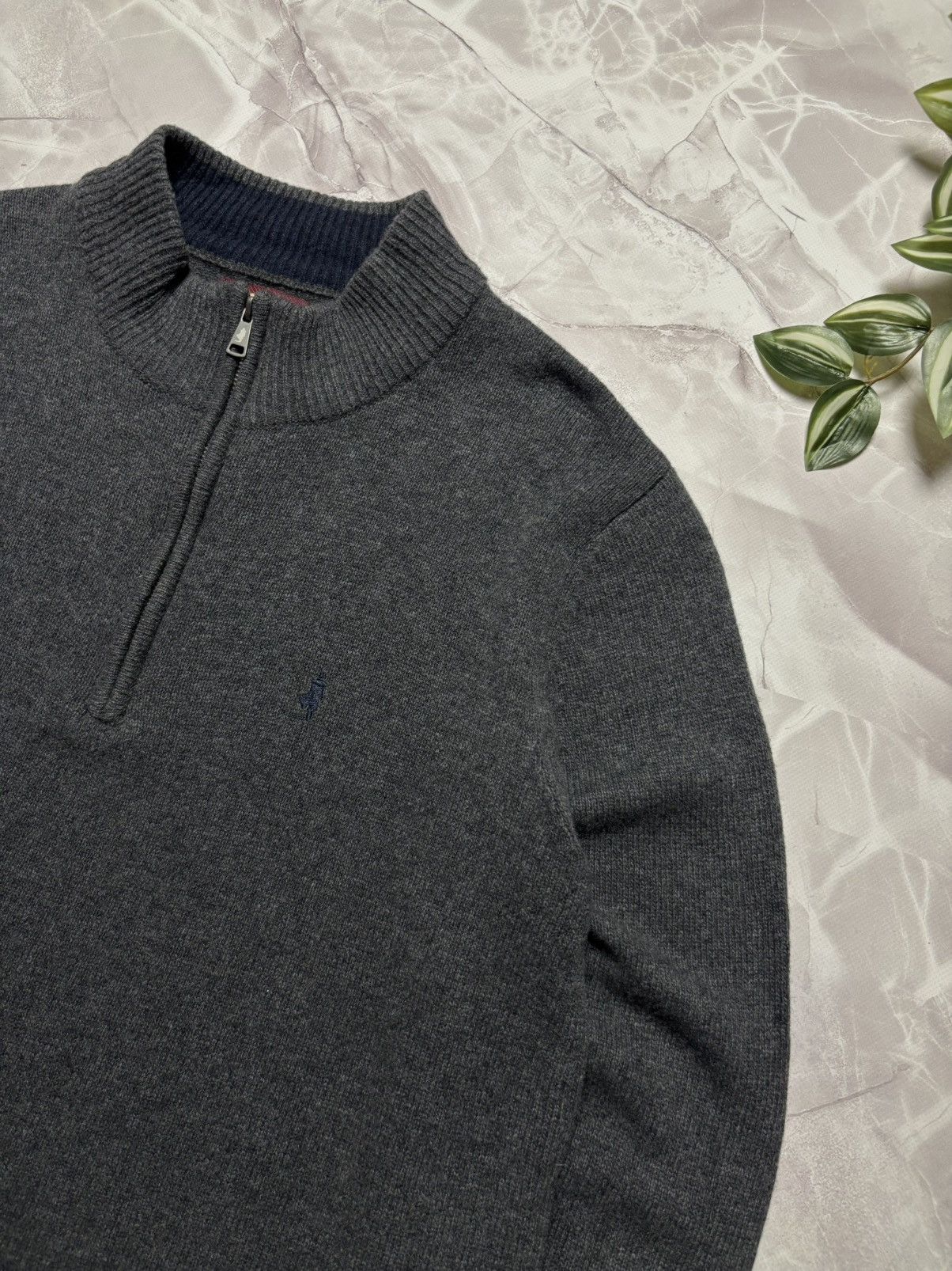 Marlboro Classics Marlboro Classics MCS Lambswool Half Zip Sweater Mens 2XL Size US XXL / EU 58 / 5 - 3 Thumbnail