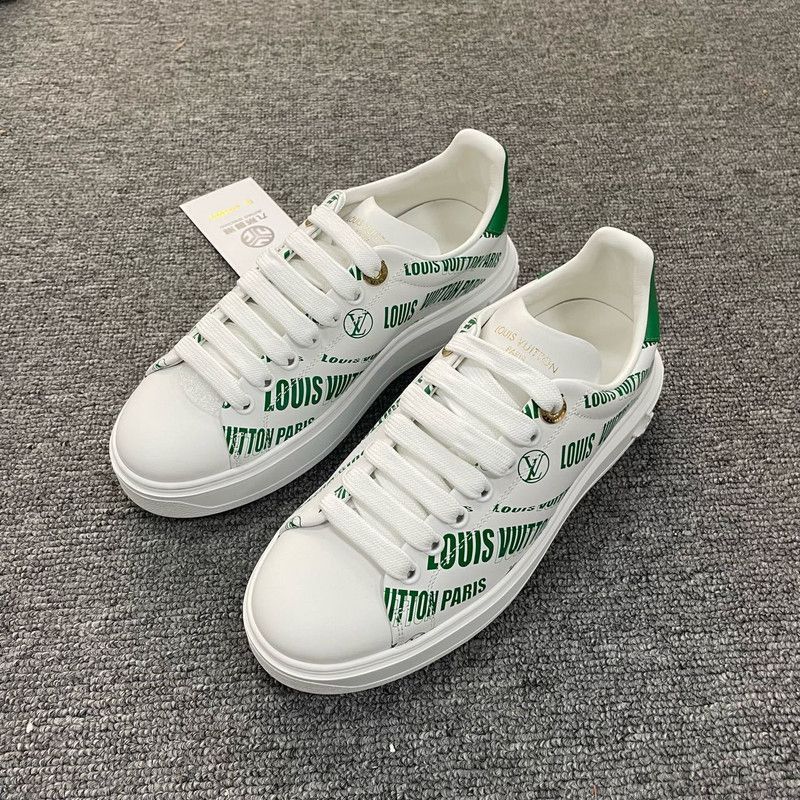 Louis Vuitton Louis Vuitton Time Out Stylish Casual Sneakers -2505 Size US 8 / IT 38 - 1 Thumbnail