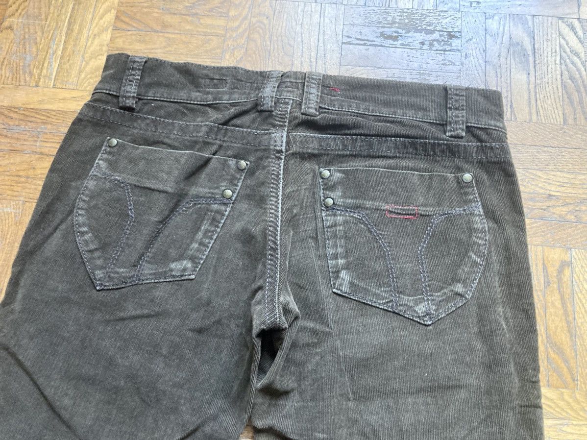 Miss Sixty × Vintage Brown Miss Sixty corduroy straght leg trousers Size 28" / US 6 / IT 42 - 6 Thumbnail