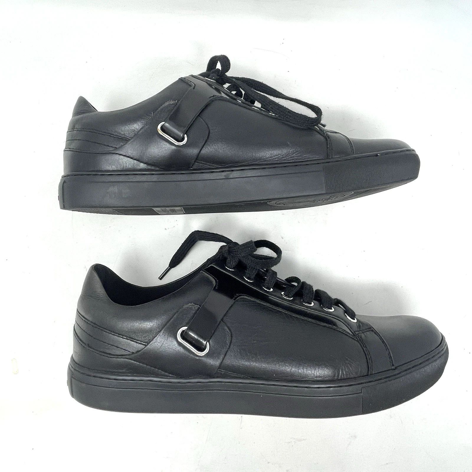 Versace Versace Collection Lace-Up Leather Men’s Sneakers Size US 10 / EU 43 - 3 Thumbnail