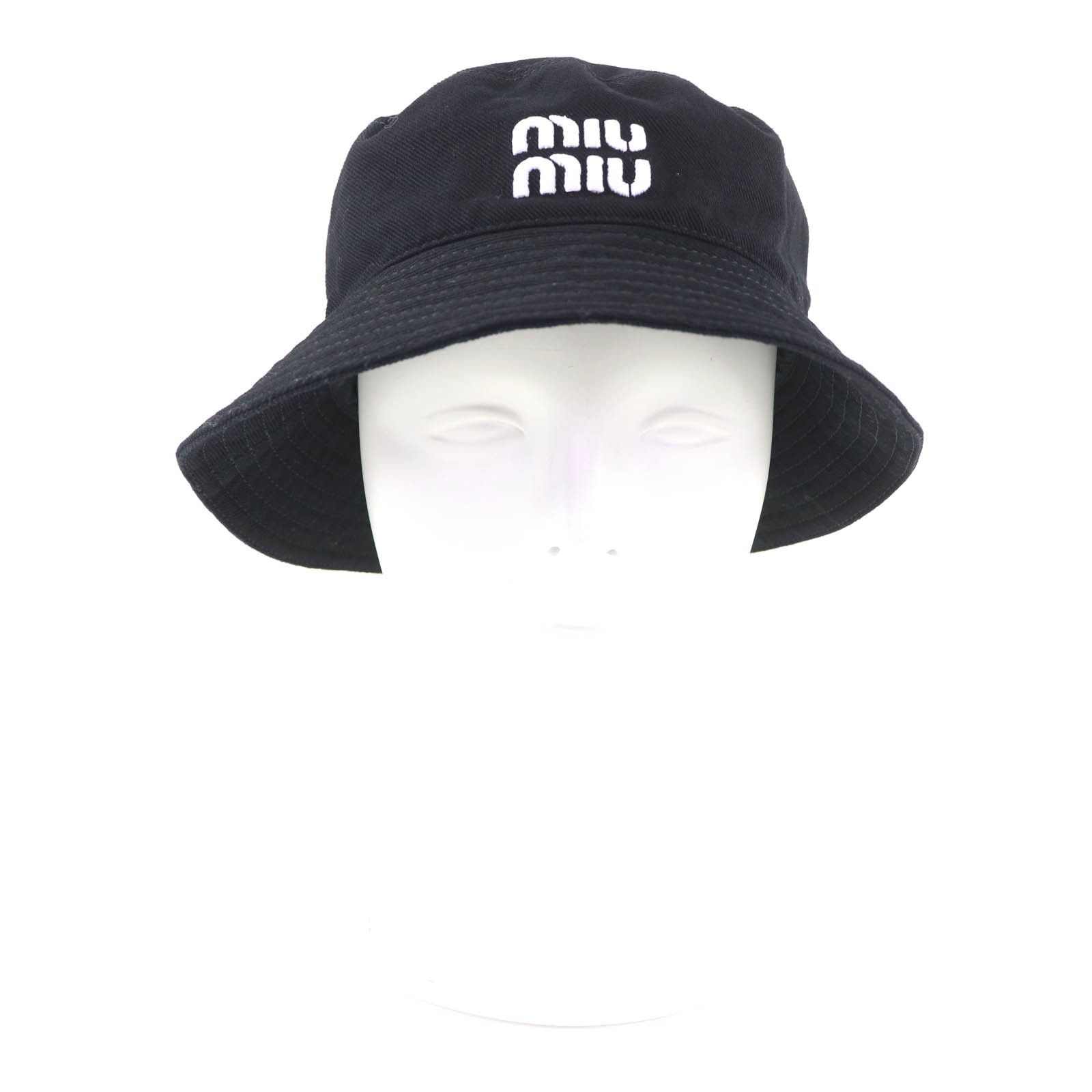 Miu Miu Miu Miu MIUMIU Cotton Hat Textile Hats 5HC196 DUTY FREE for USA Size ONE SIZE - 1 Thumbnail