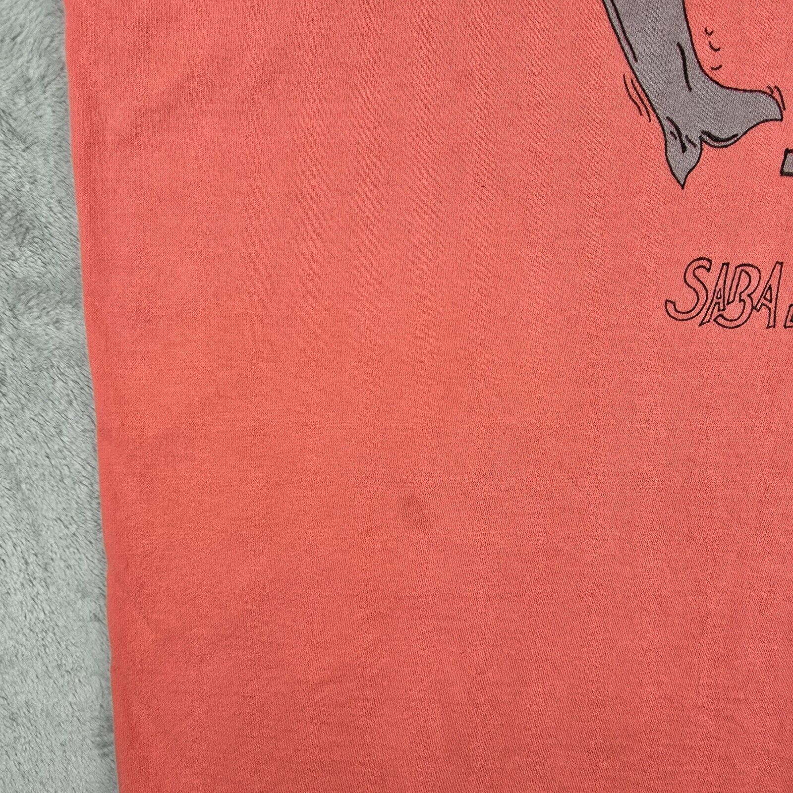 Fruit Of The Loom Vintage Dolphins In Two Deep Shirt XL Saba Dutch Caribbean Size US XL / EU 56 / 4 - 7 Thumbnail