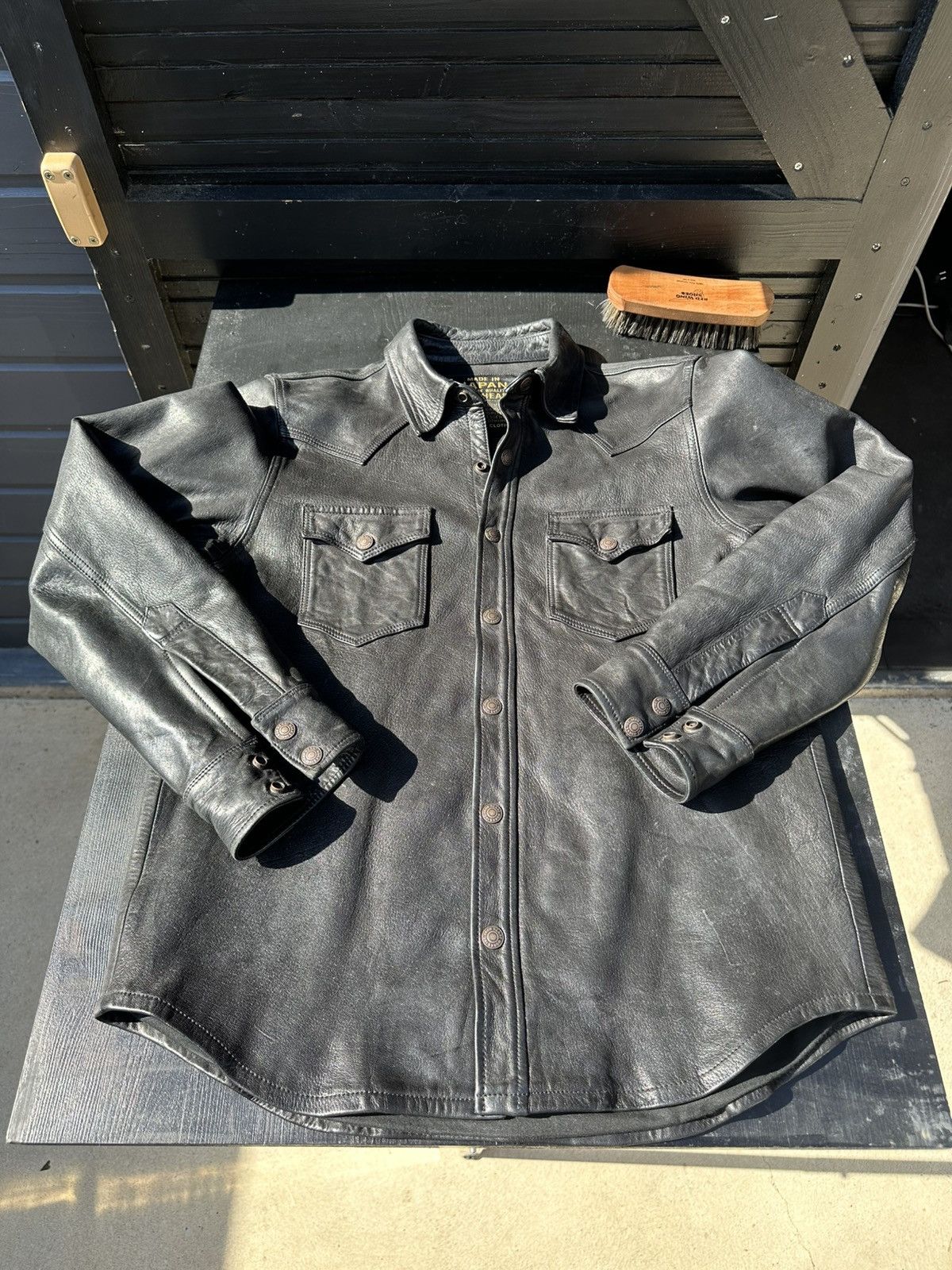 Iron Heart Leather shirt Size US M / EU 48-50 / 2 - 3 Thumbnail