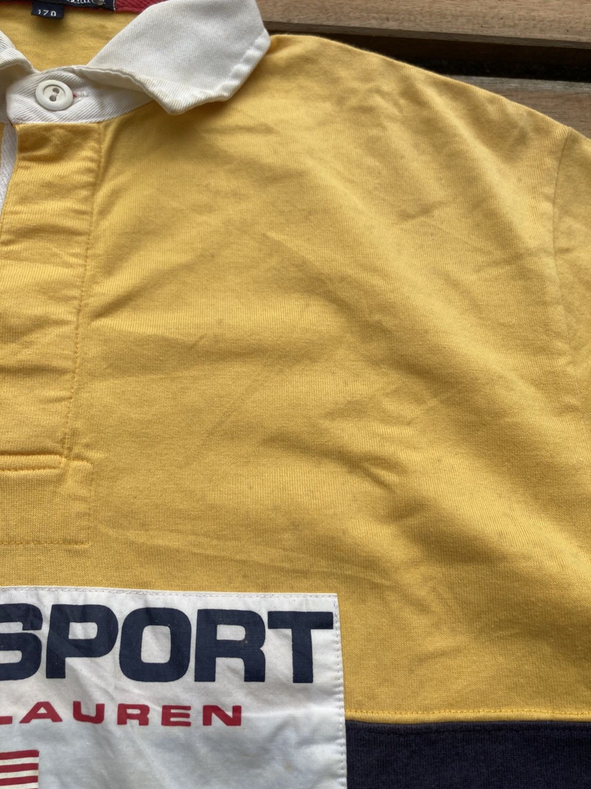 Vintage Vintage 90s Polo Sport Ralph Lauren Dual Tone Size US M / EU 48-50 / 2 - 7 Thumbnail