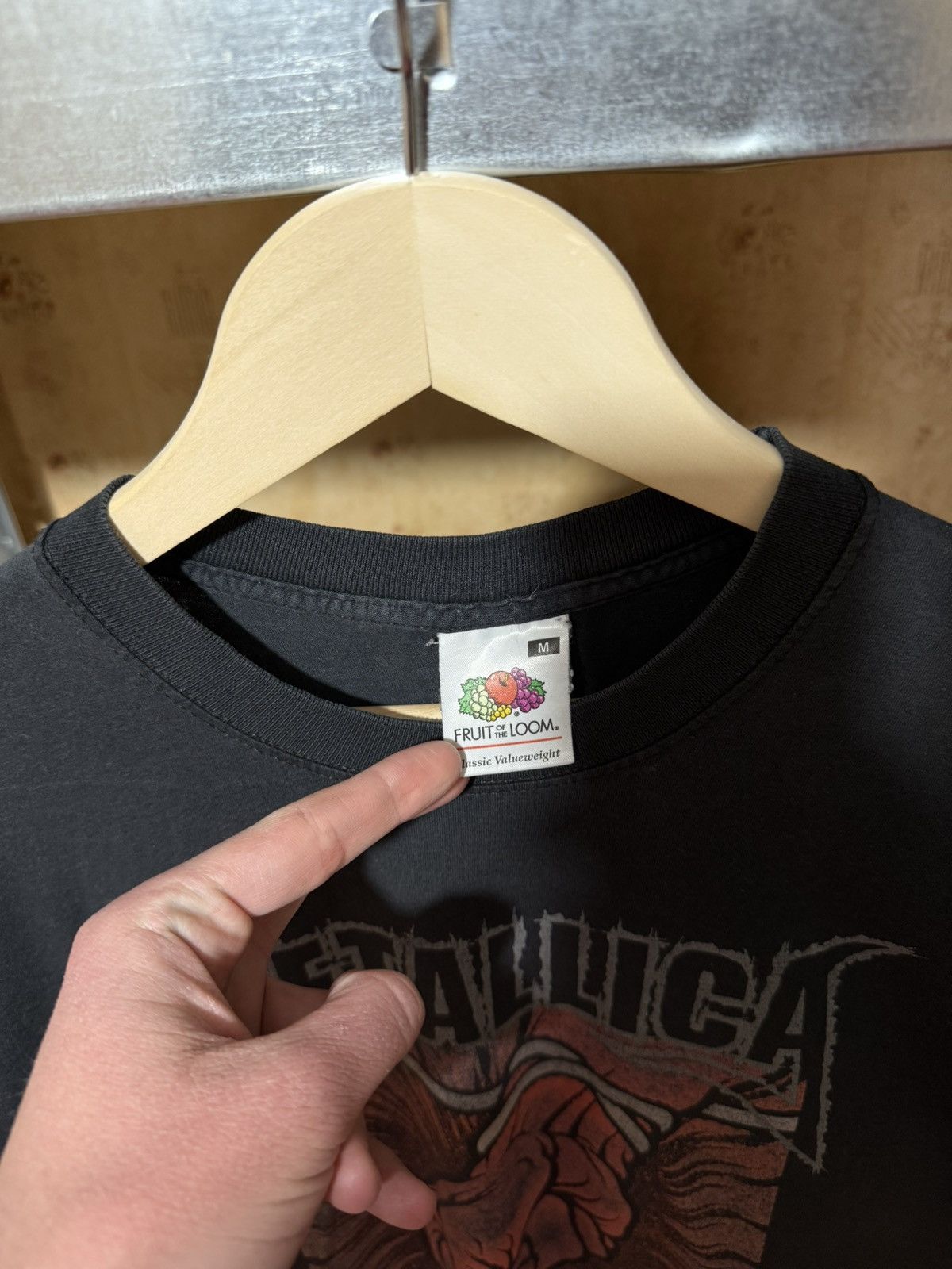 Band Tees × Vintage Vintage Metallica St. Anger Tour 2003 Band Rock T-Shirt Y2K Size US M / EU 48-50 / 2 - 5 Thumbnail
