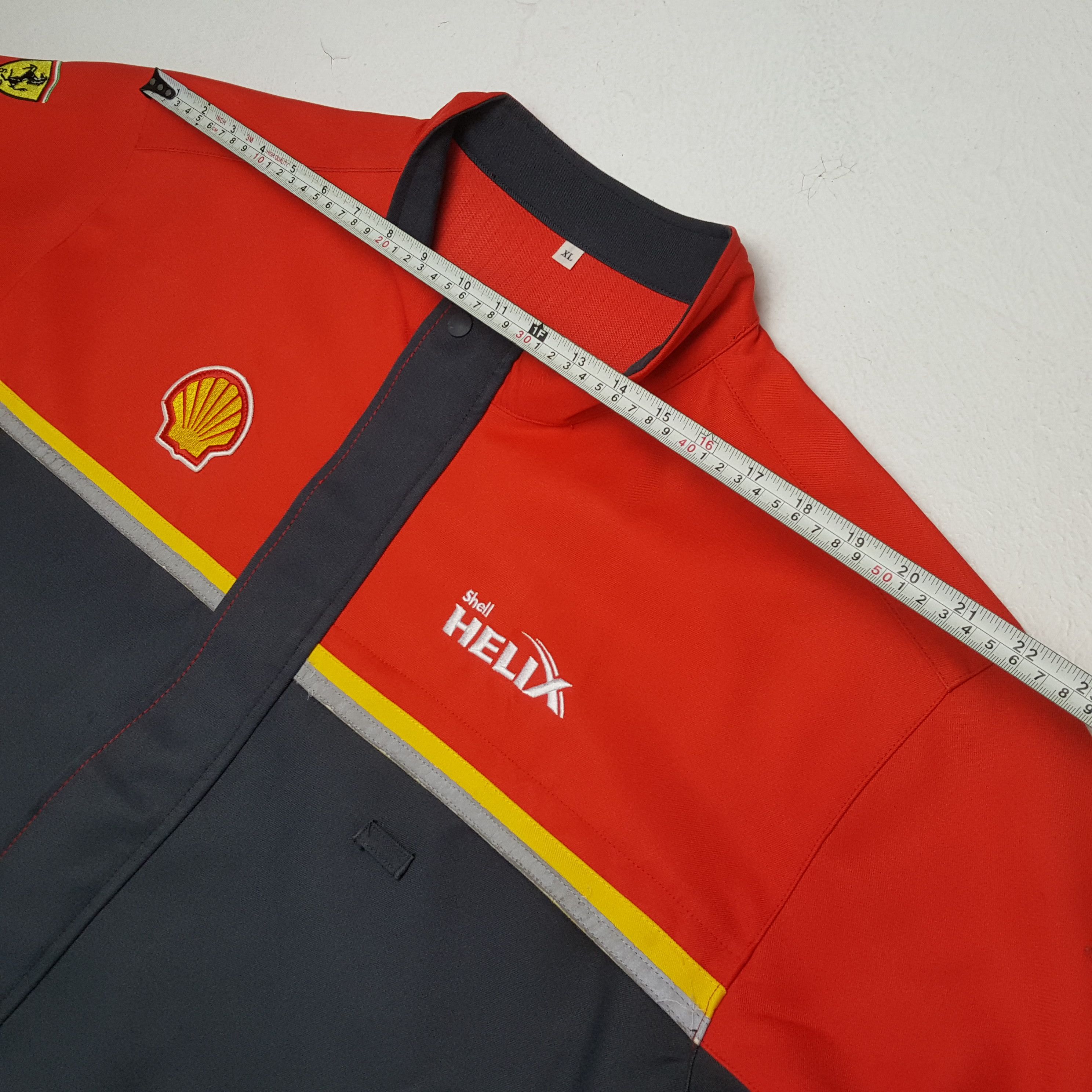 Ferrari × Vintage FERRARI SHELL Racing Workwear Style Jacket Size US XXL / EU 58 / 5 - 5 Thumbnail