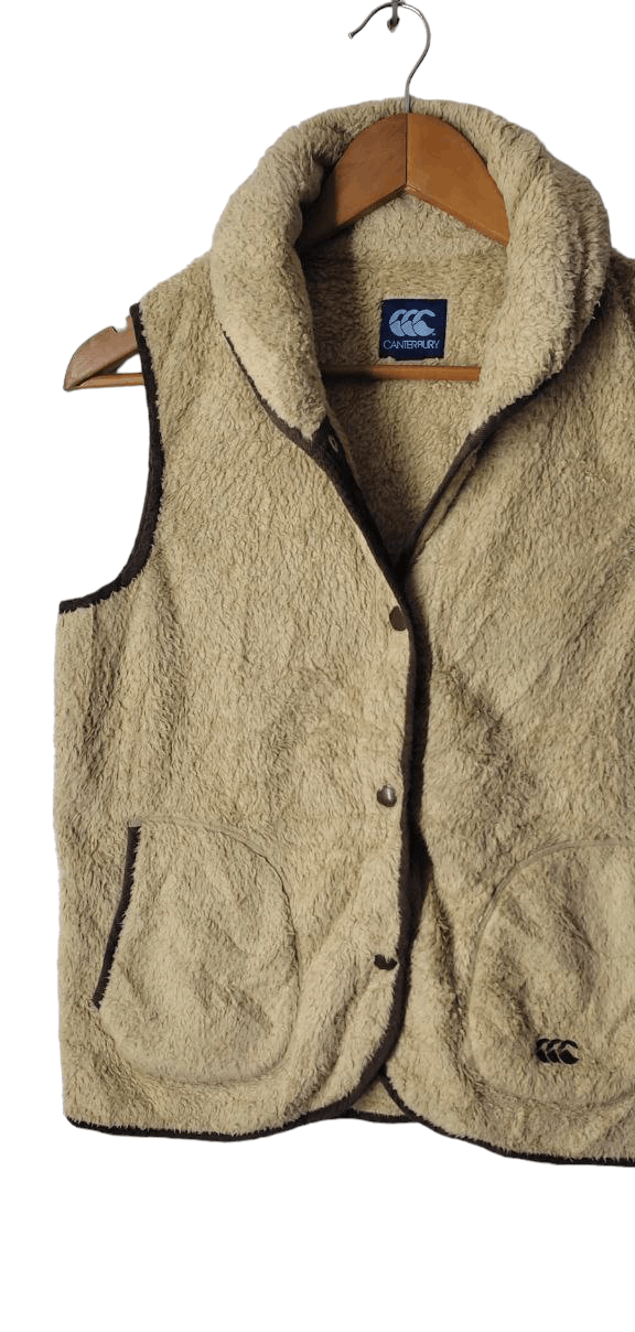 Canterbury of New Zealand CANTERBURRY OF NEW ZEALAND FLEECE VEST JACKET Size M / US 6-8 / IT 42-44 - 3 Thumbnail