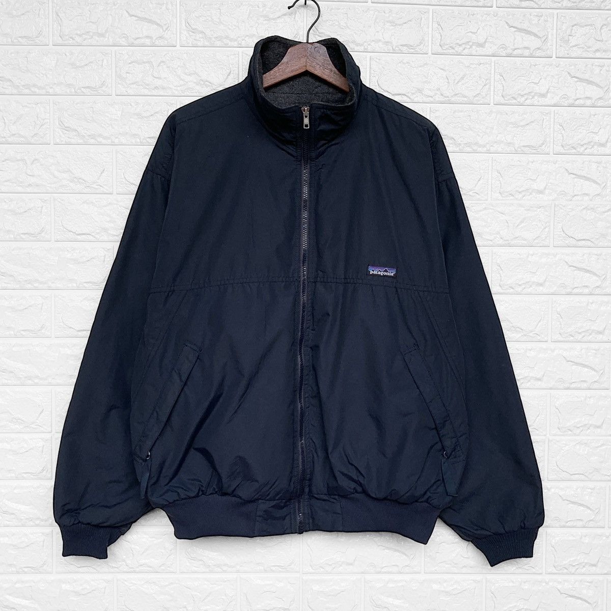 Vintage SP 2002 Patagonia Fleece Bomber Jacket
