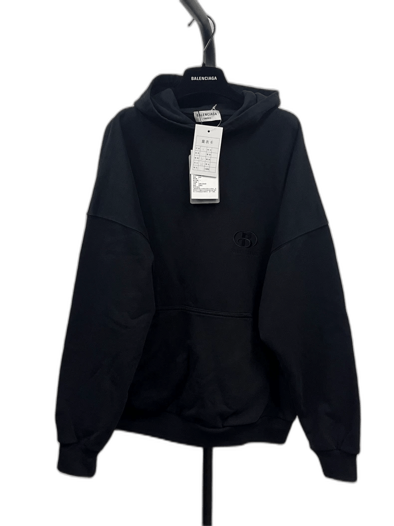 Balenciaga Balenciaga Logo Print Casual Long Sleeve Hoodie-yf Size US M / EU 48-50 / 2 - 1 Thumbnail