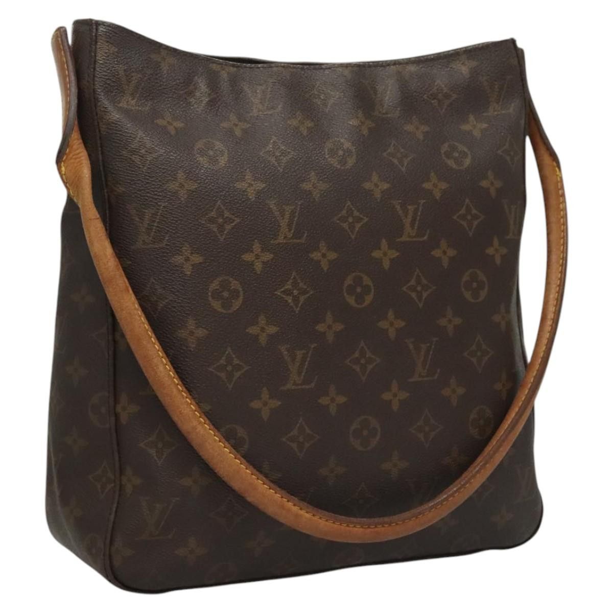 Louis Vuitton Monogram Looping Gm Shoulder Bag M51145 Lv Auth Kd464, Women's