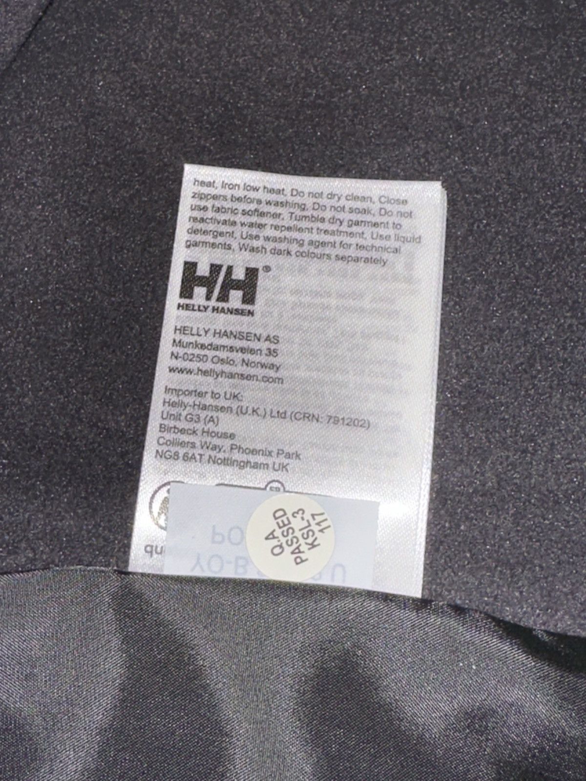 Helly Hansen HELLY HANSEN CREW HOODED MIDLAYER JACKET NAVY 34442 597 Size US XL / EU 56 / 4 - 8 Thumbnail