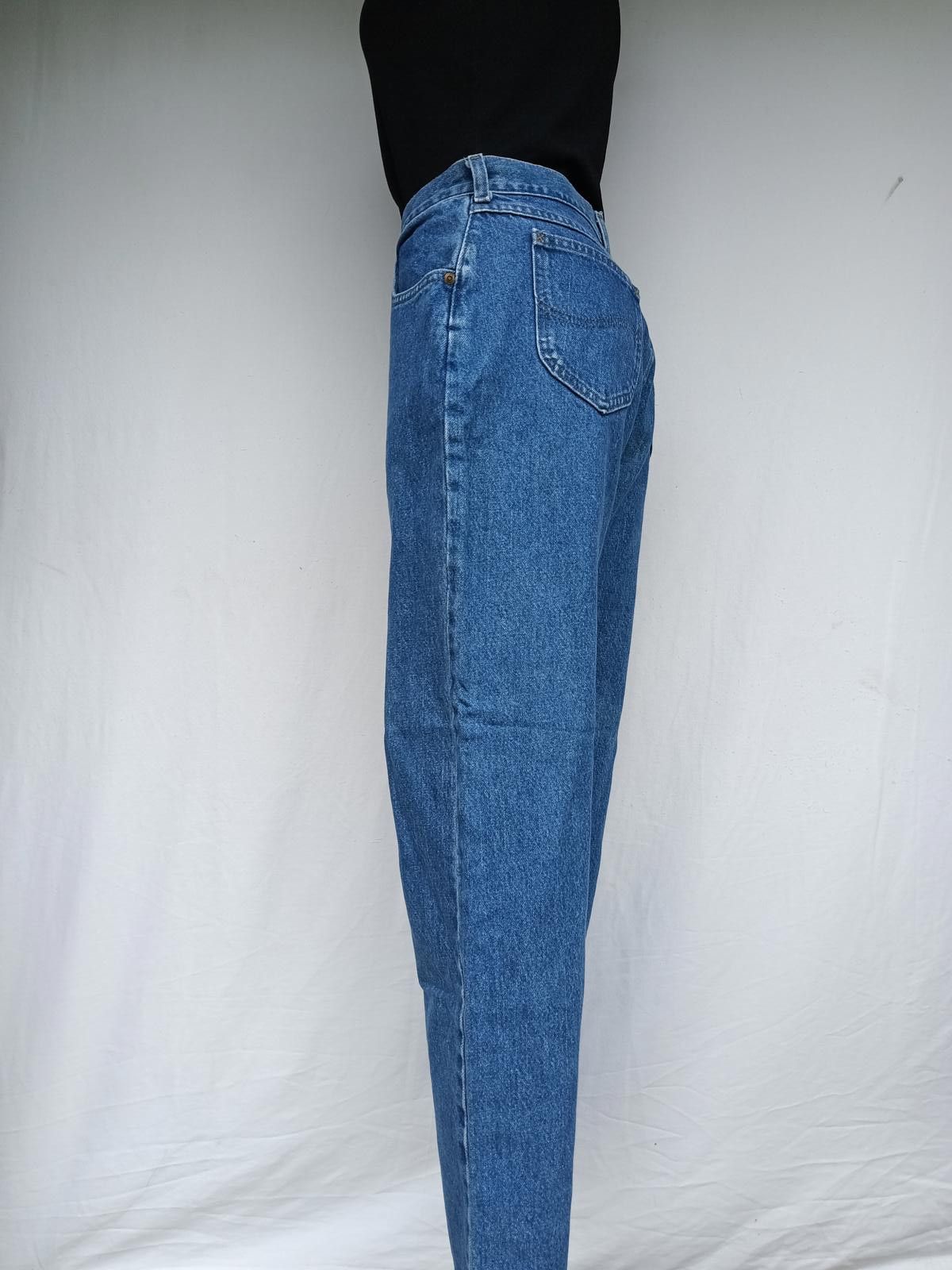 Designer Vintage High-Waisted Denim Jeans Size 32" / US 10 / IT 46 - 2 Thumbnail