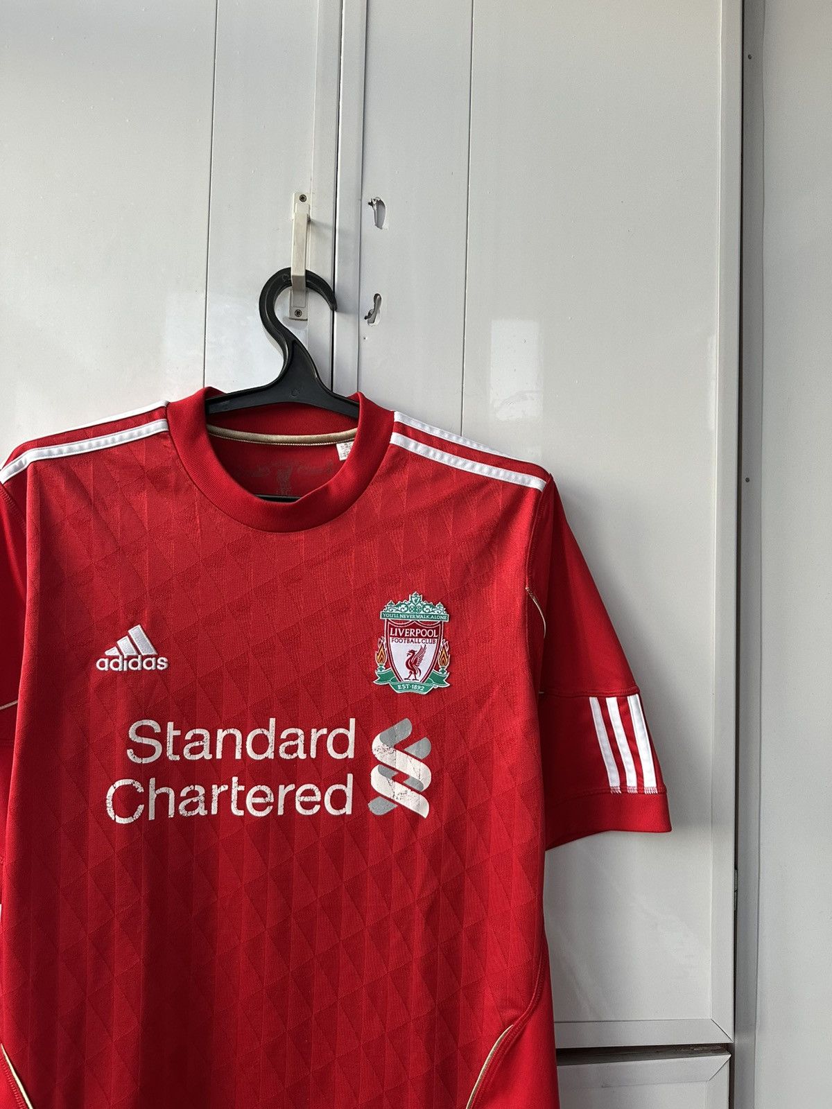 Adidas Vintage LiverPool Soccer Jersey Mens T-shirt Size US L / EU 52-54 / 3 - 4 Thumbnail