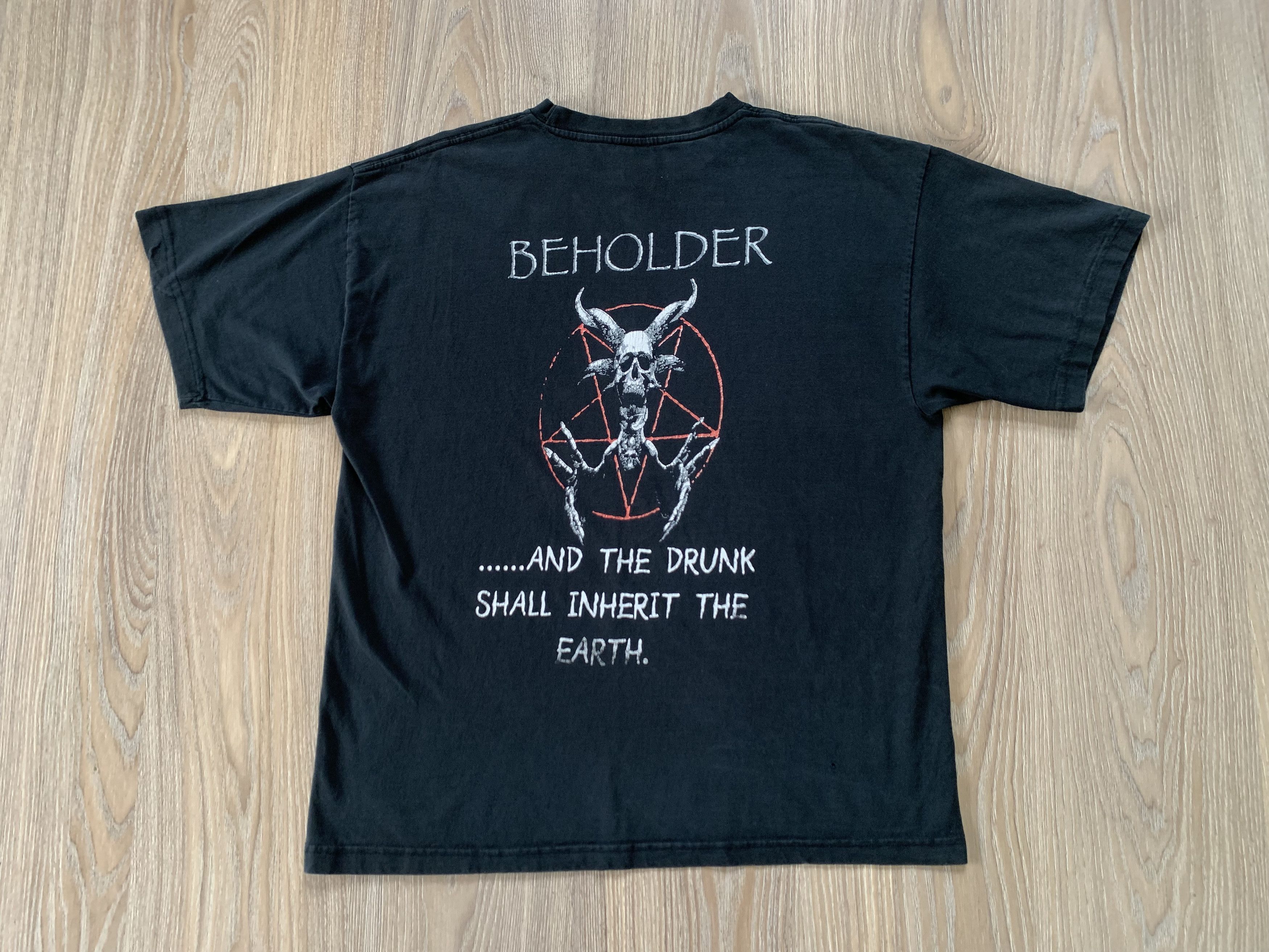Vintage Rare Beholder Chaos 2006 Vintage T-Shirt Size US XL / EU 56 / 4 - 3 Thumbnail