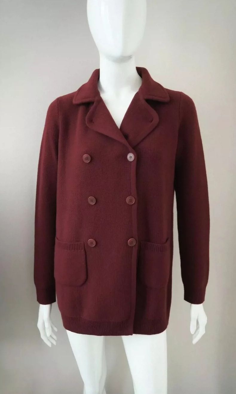 Loro Piana LORO PIANA Luo Ma velvet knit coat Size US M / EU 48-50 / 2 - 4 Thumbnail