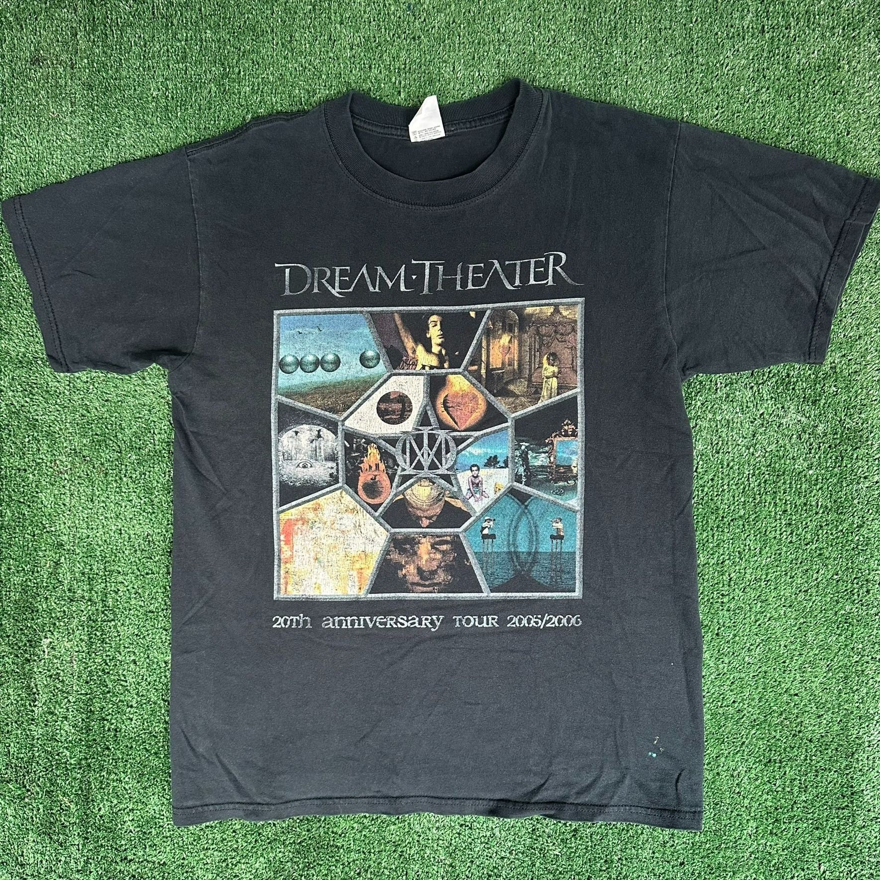 Band Tees Vintage Y2K Dream Theater T-Shirt Anniversary Tour Metal Tee Size US M / EU 48-50 / 2 - 1 Thumbnail