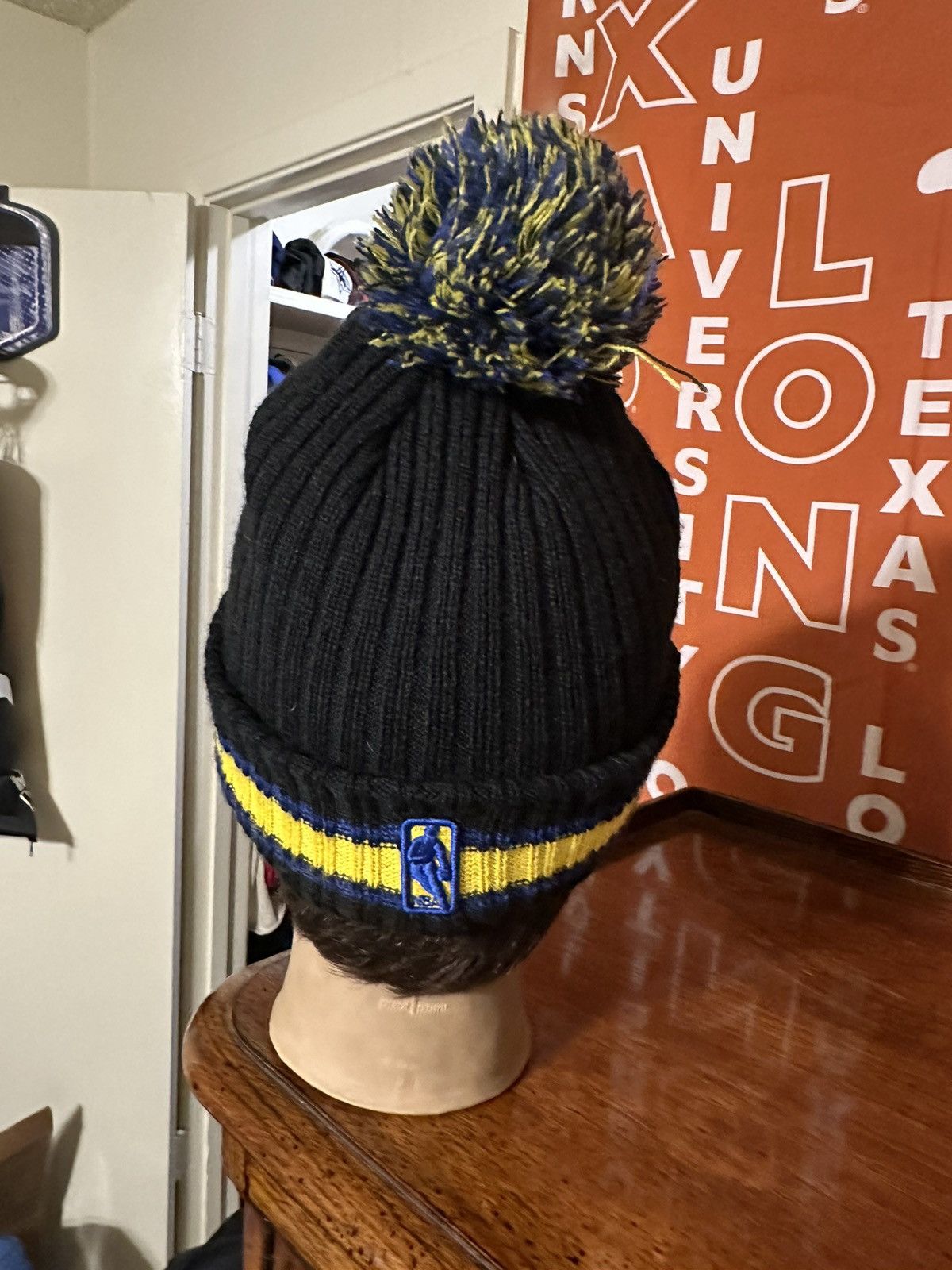 New Era × Vintage Vintage NBA New Era Golden State Warriors beanie hat 00s Size ONE SIZE - 3 Thumbnail