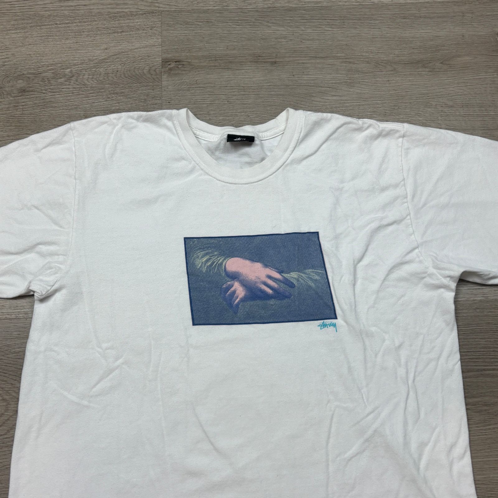 Stussy Stussy Lisa Mona Lisa Hands Da Vinci SS Shirt Men's Large Size US L / EU 52-54 / 3 - 2 Thumbnail