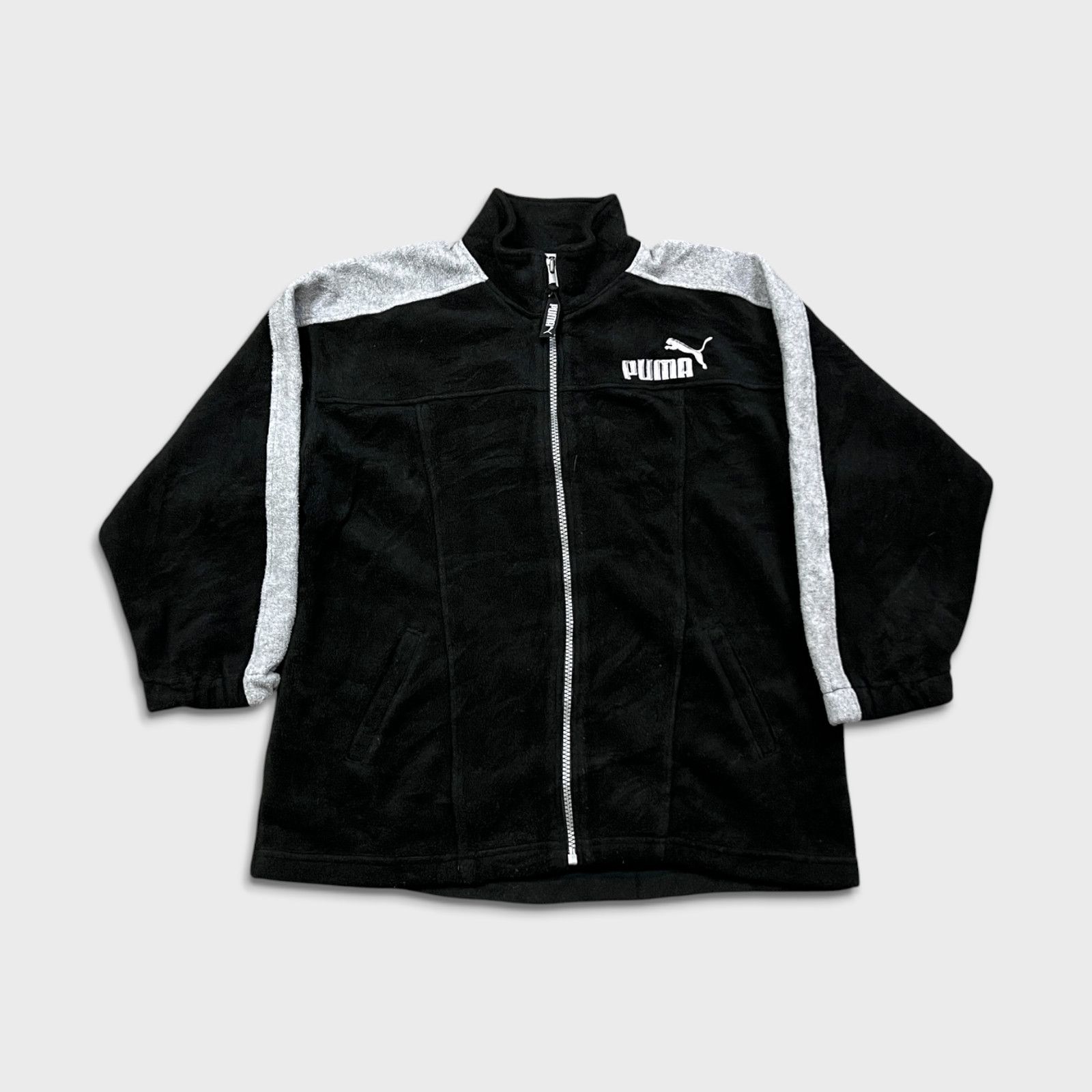 Puma × Vintage Puma Fleece XS Zip Nature Outdoor Pullover Sweatshirt Jacket Size XS / US 0-2 / IT 36-38 - 1 Thumbnail