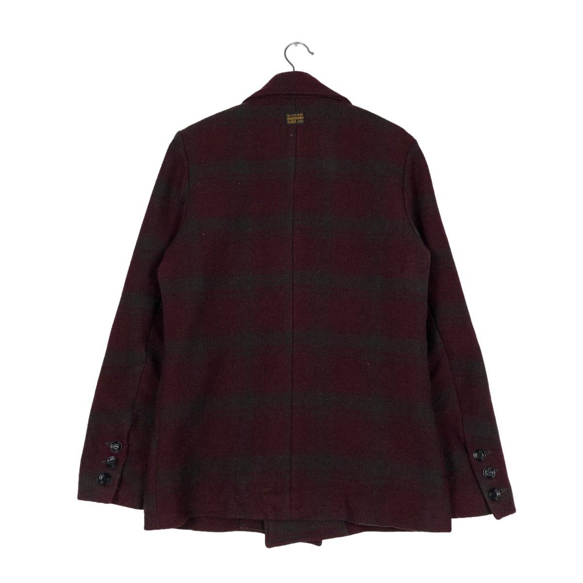 Hysteric Glamour 🔥Wool Biker Jacket Double Collar G Raw Japan Tartan Design Size US M / EU 48-50 / 2 - 8 Thumbnail