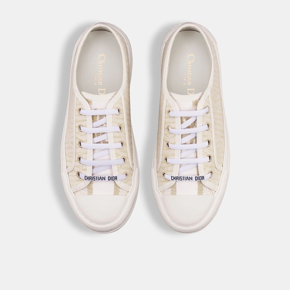 Dior o1bcso1str0226 Walk'n Dior Platform Sneaker in White Size US 5 / IT 35 - 3 Thumbnail