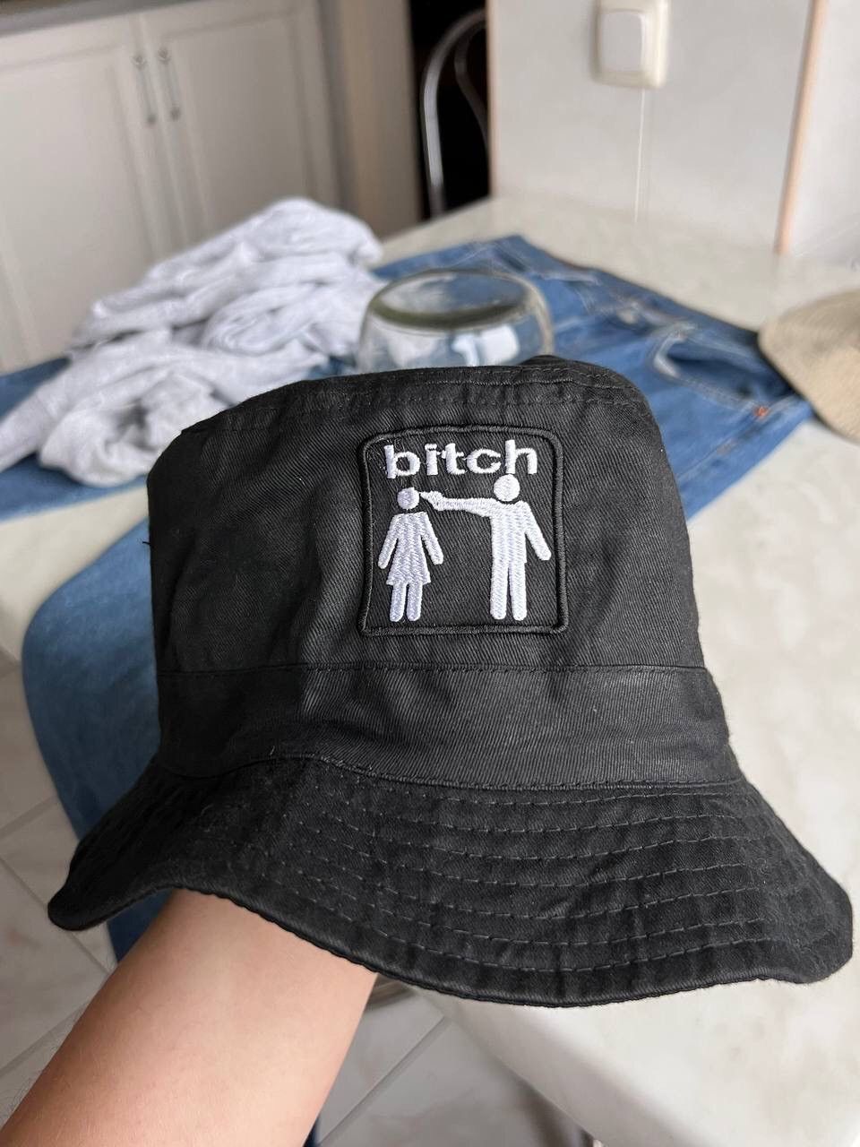Shorty's Skateboards 90s Vintage Bitch Skatebording Bucket Hat Cap Skategang Size ONE SIZE - 6 Thumbnail