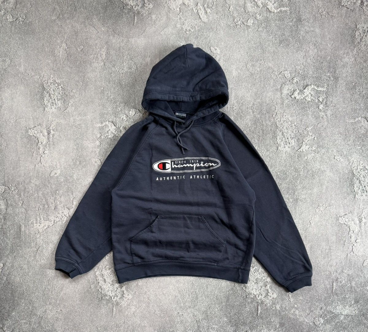 Champion × Vintage Champion S big logo vintage hoodie long sleeve sweatshirt Size US S / EU 44-46 / 1 - 5 Thumbnail