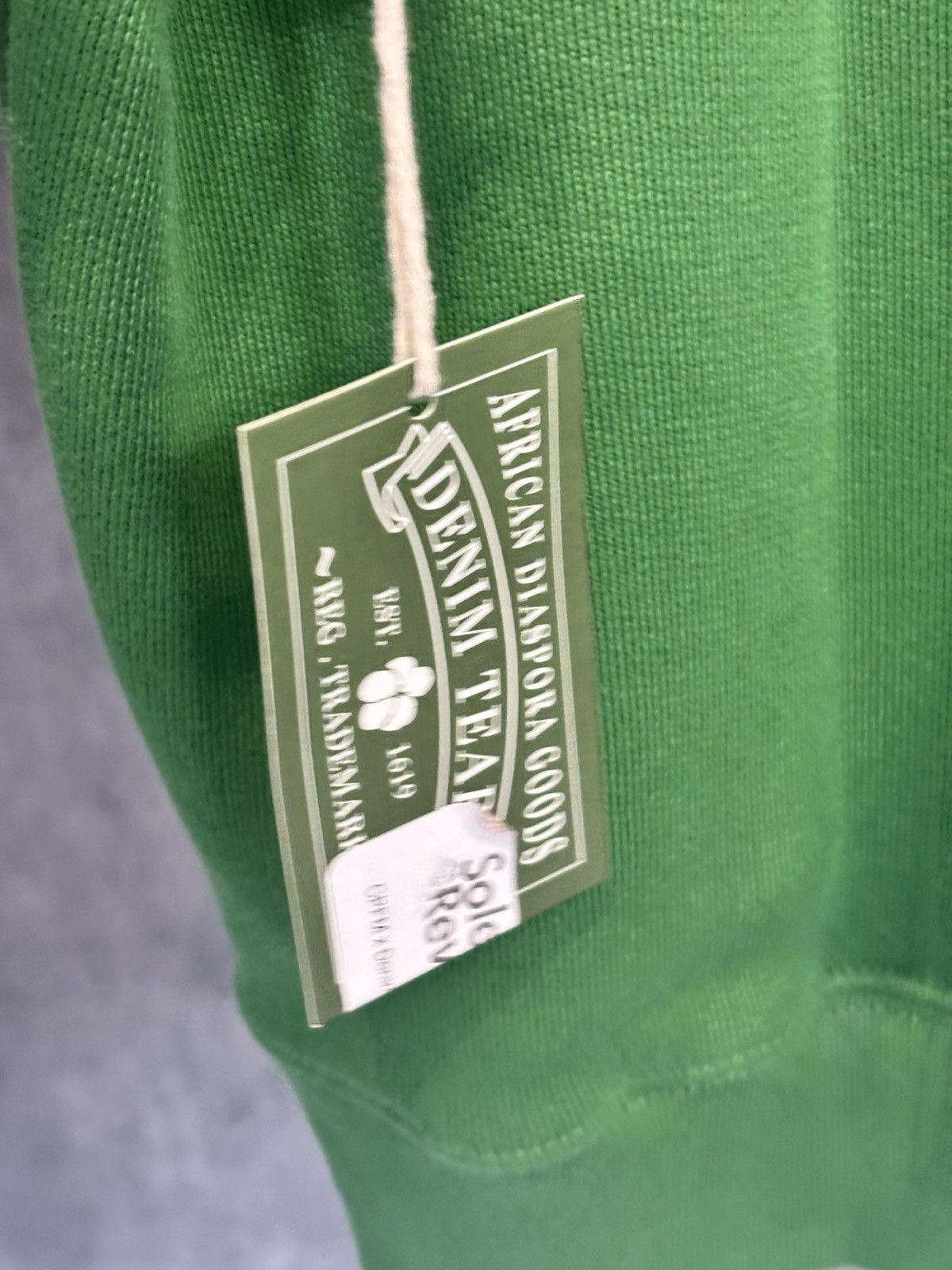 DENIM TEARS DENIM TEARS GREEN CREWNECK SIZE M - NEW Size US M / EU 48-50 / 2 - 6 Thumbnail