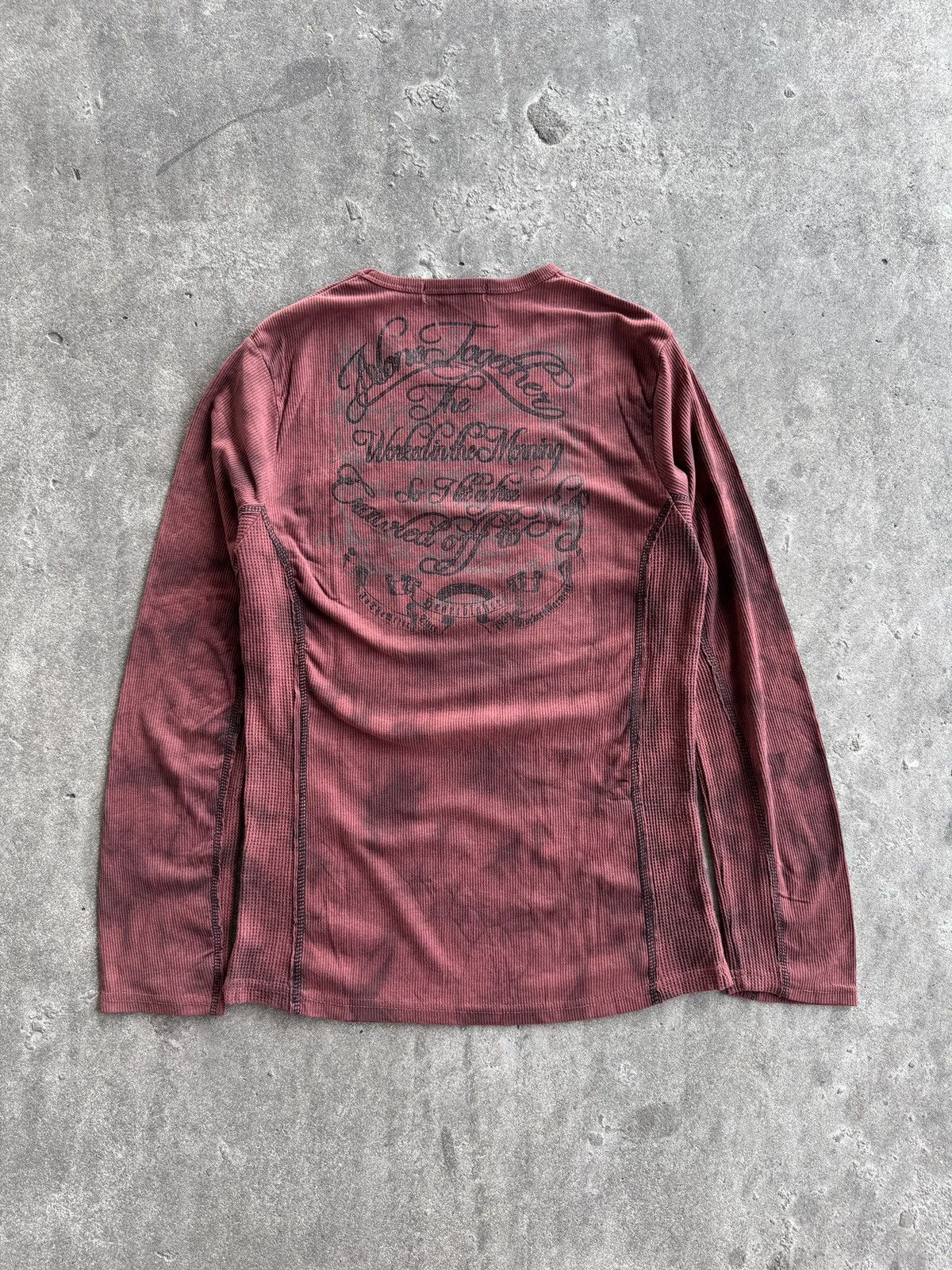 In The Attic In The Attic Tie Dye Gothic Punk Longsleeve Size S / US 4 / IT 40 - 8 Thumbnail