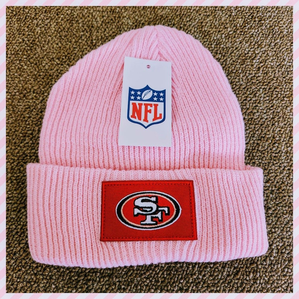 NFL SAN FRANCISCO 49ERS NFL FOOTBALL BEANIE HAT. Size ONE SIZE - 1 Preview